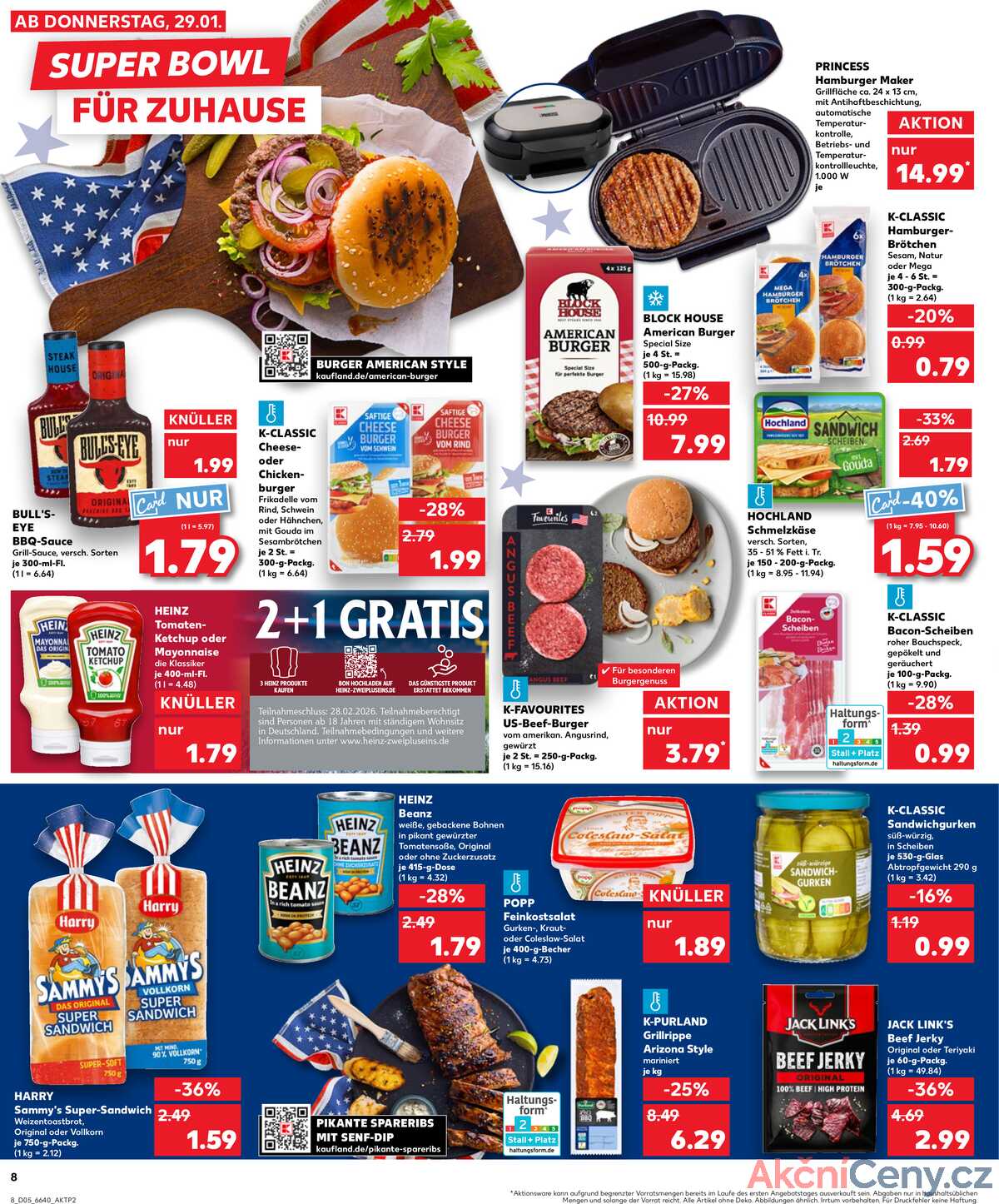 Leták Kaufland Německo 29.1.-4.2.2026 strana 8