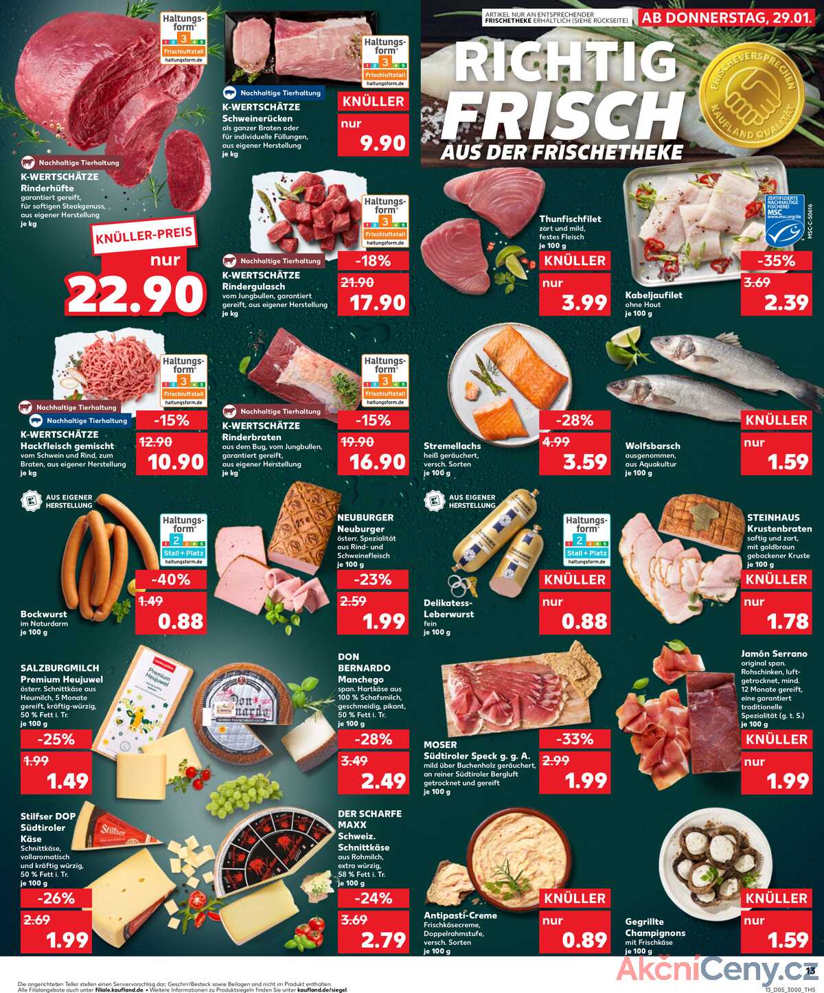 Leták Kaufland Německo 29.1.-4.2.2026 strana 13