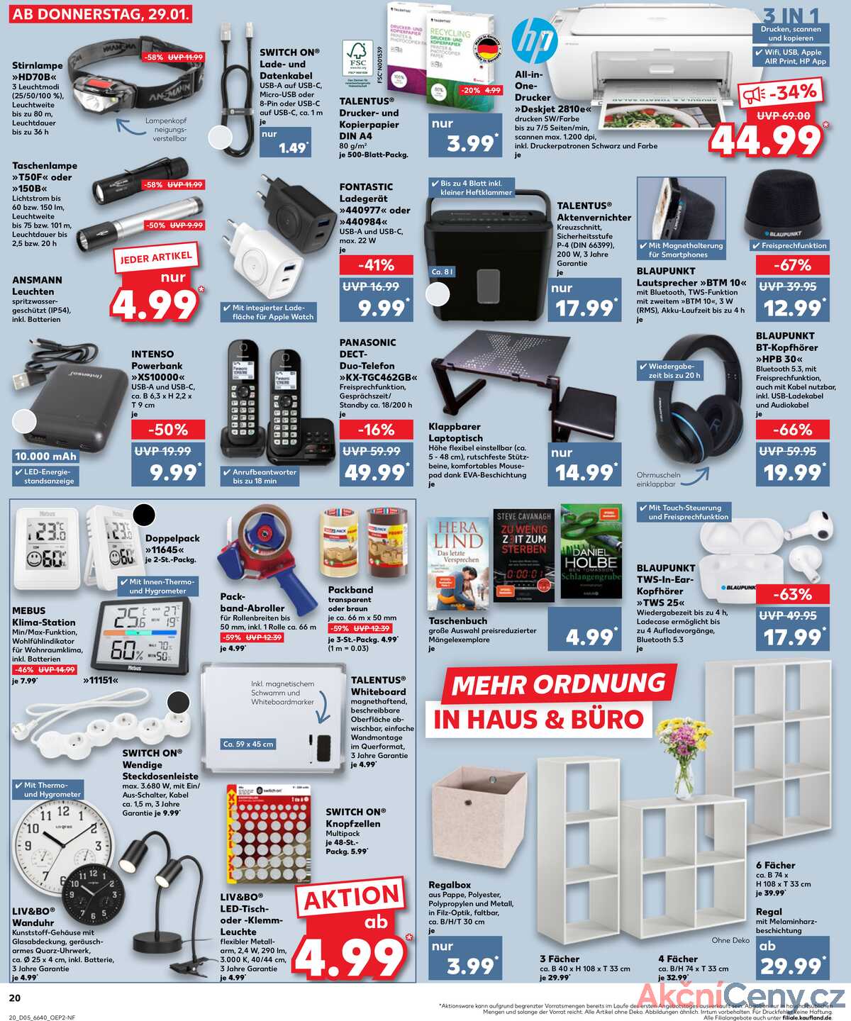 Leták Kaufland Německo 29.1.-4.2.2026 strana 20