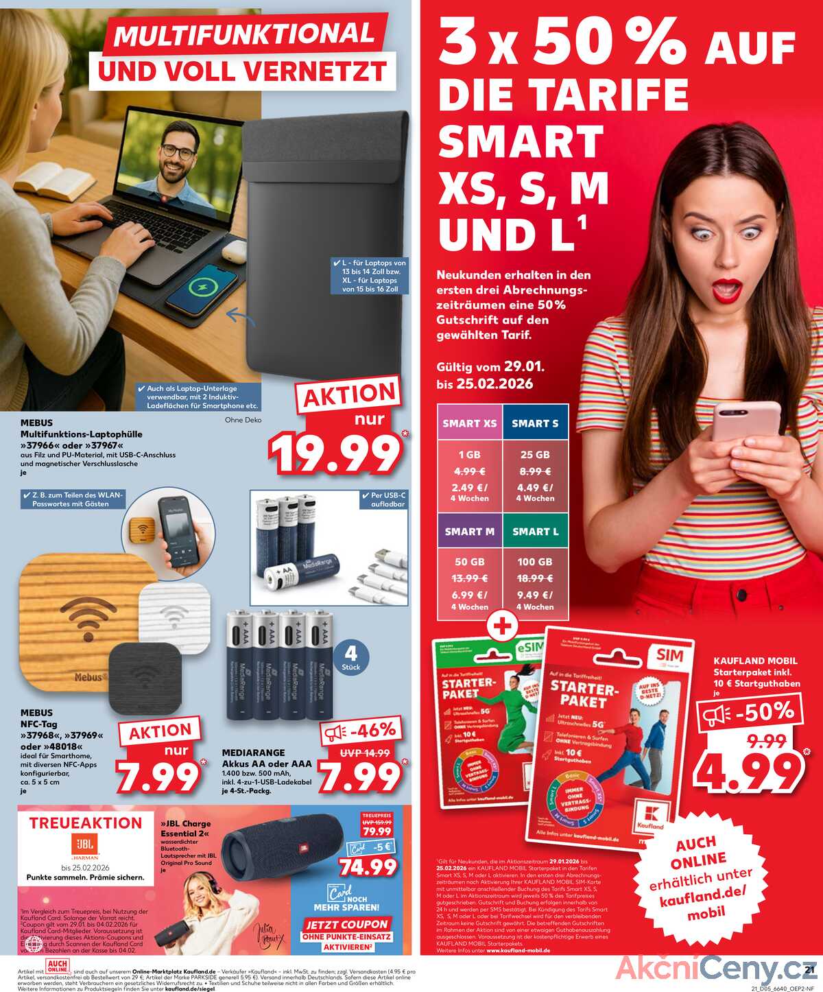 Leták Kaufland Německo 29.1.-4.2.2026 strana 21