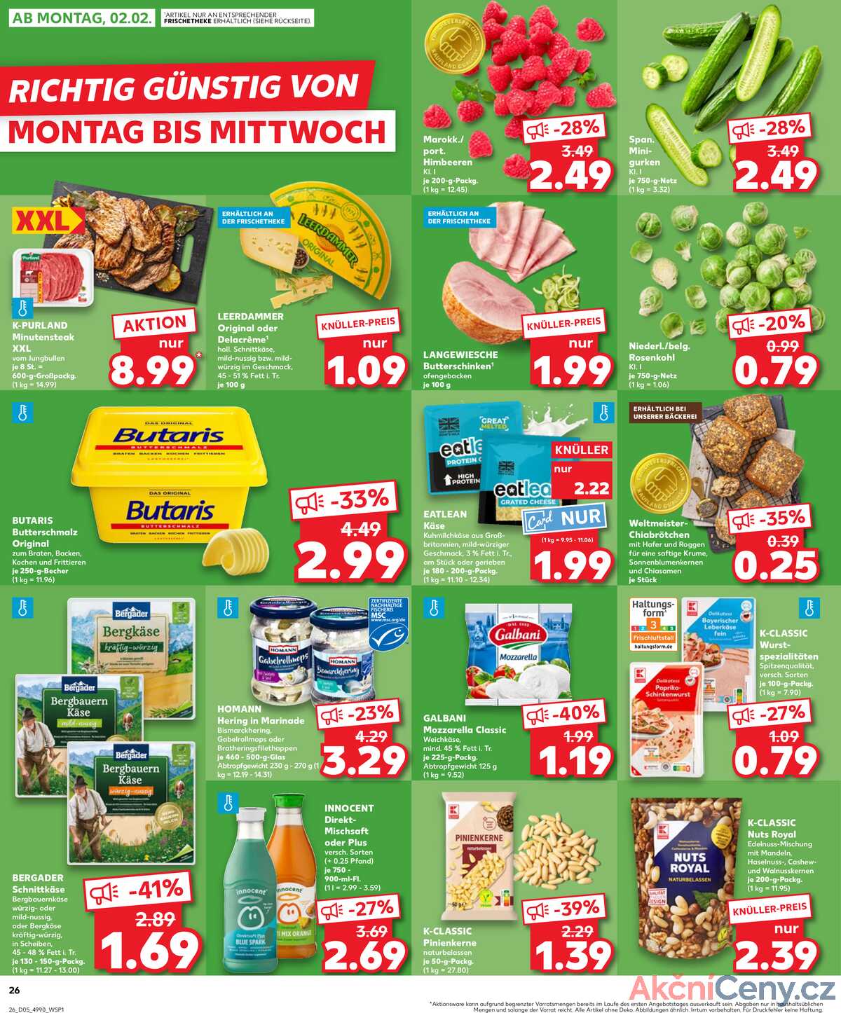 Leták Kaufland Německo 29.1.-4.2.2026 strana 26