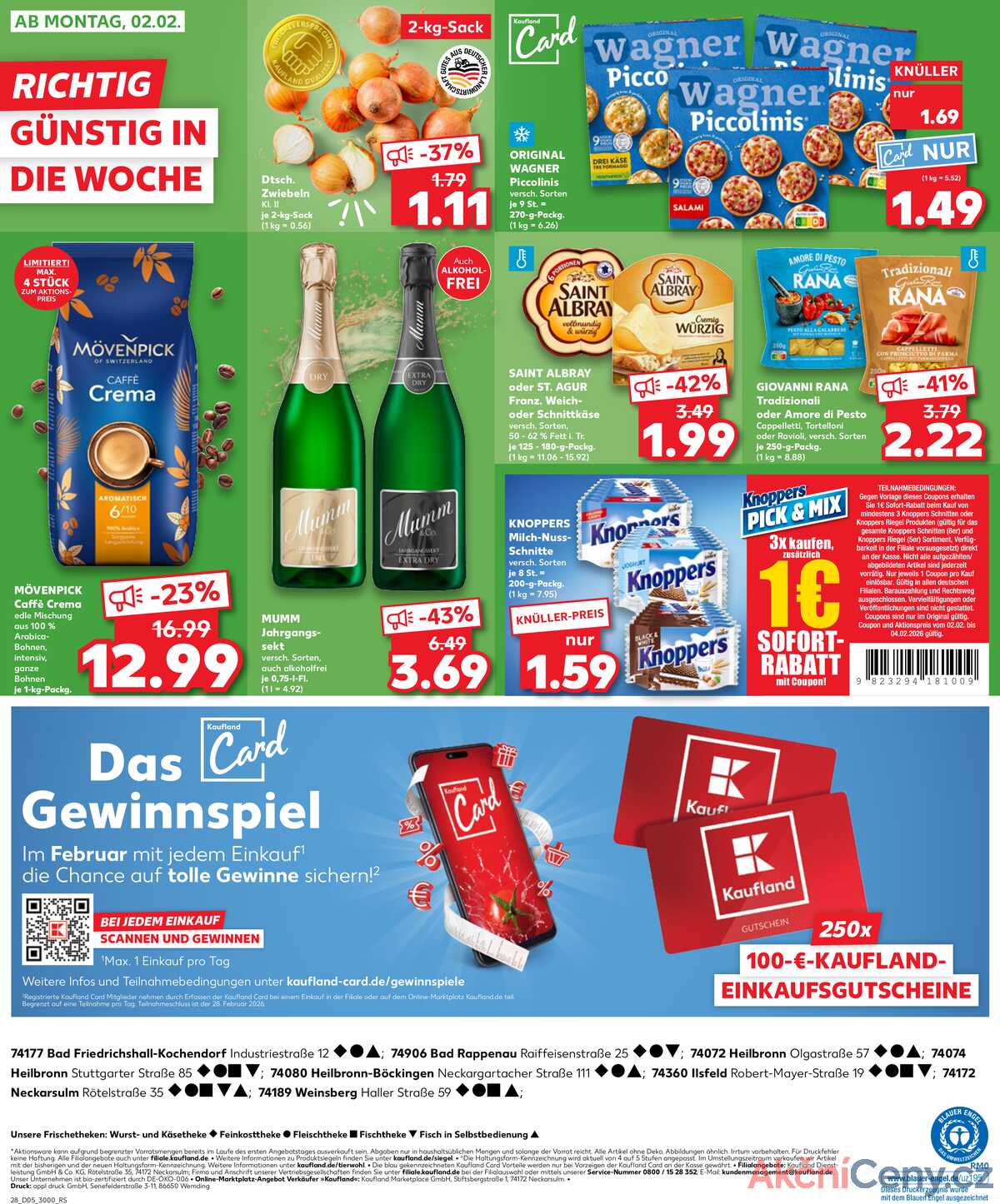 Leták Kaufland Německo 29.1.-4.2.2026 strana 28