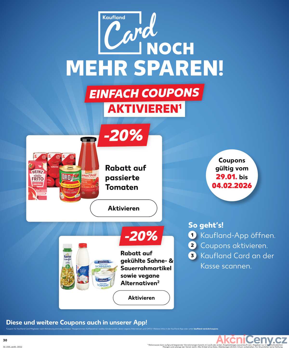 Leták Kaufland Německo 29.1.-4.2.2026 strana 30