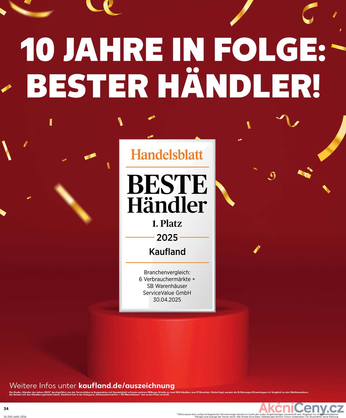 Leták Kaufland Německo 29.1.-4.2.2026 strana 34