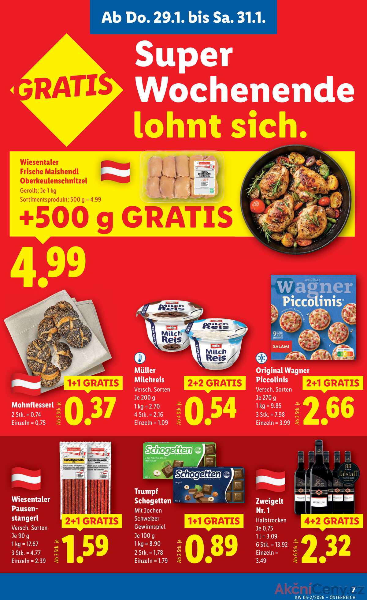 Leták Lidl Rakousko 29.1.-4.2.2026 strana 9