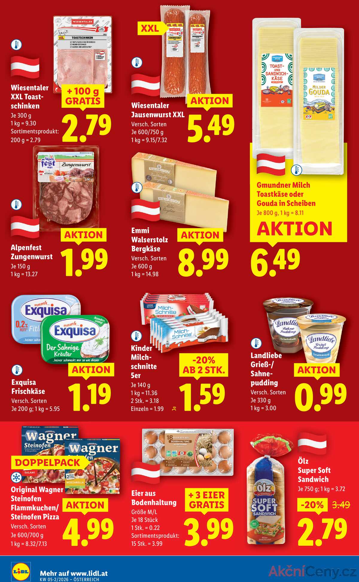 Leták Lidl Rakousko 29.1.-4.2.2026 strana 10