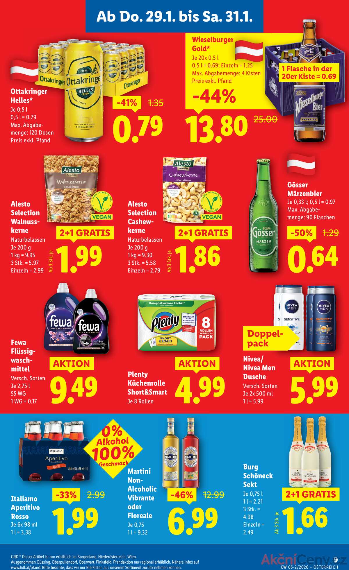 Leták Lidl Rakousko 29.1.-4.2.2026 strana 11