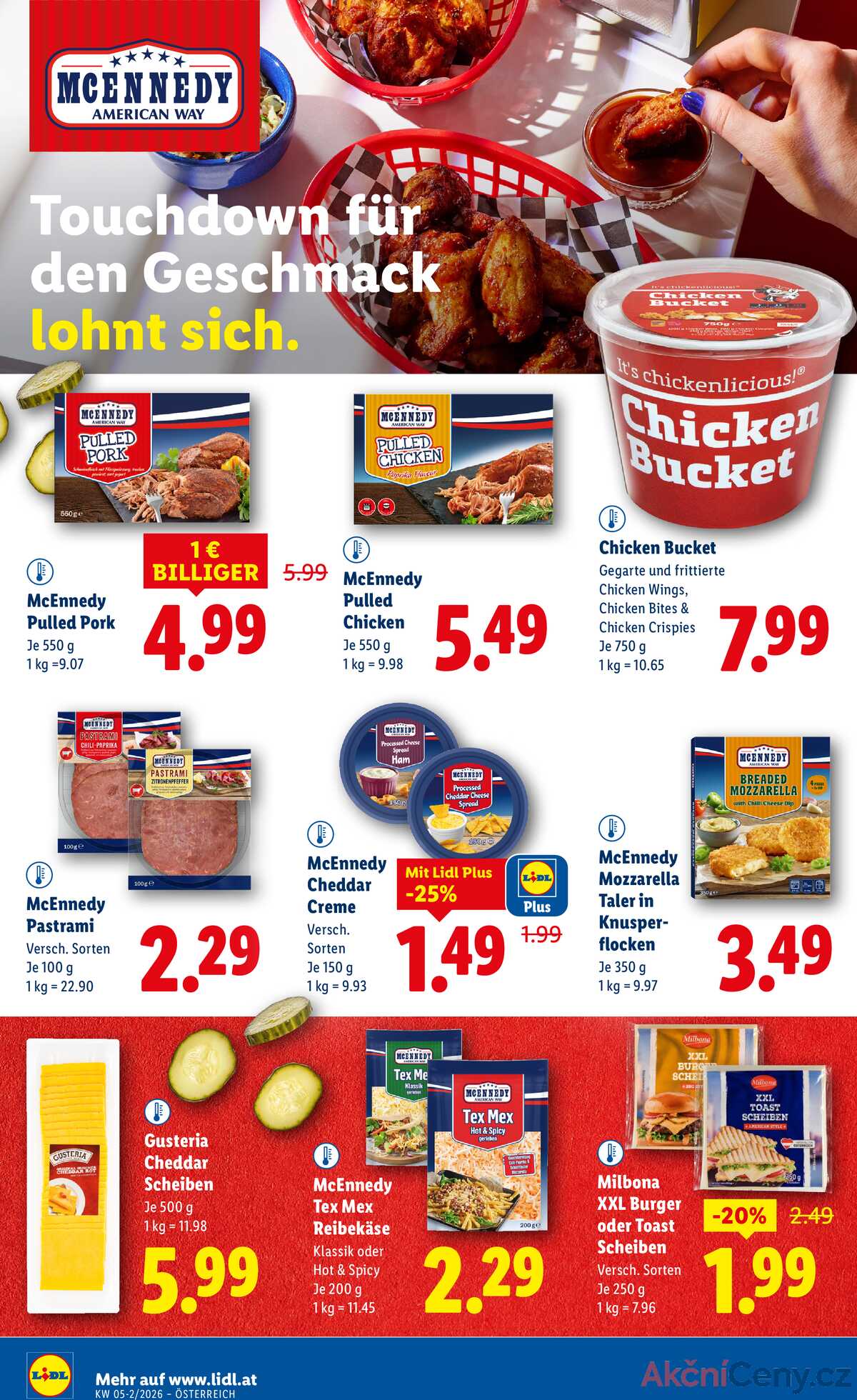 Leták Lidl Rakousko 29.1.-4.2.2026 strana 14