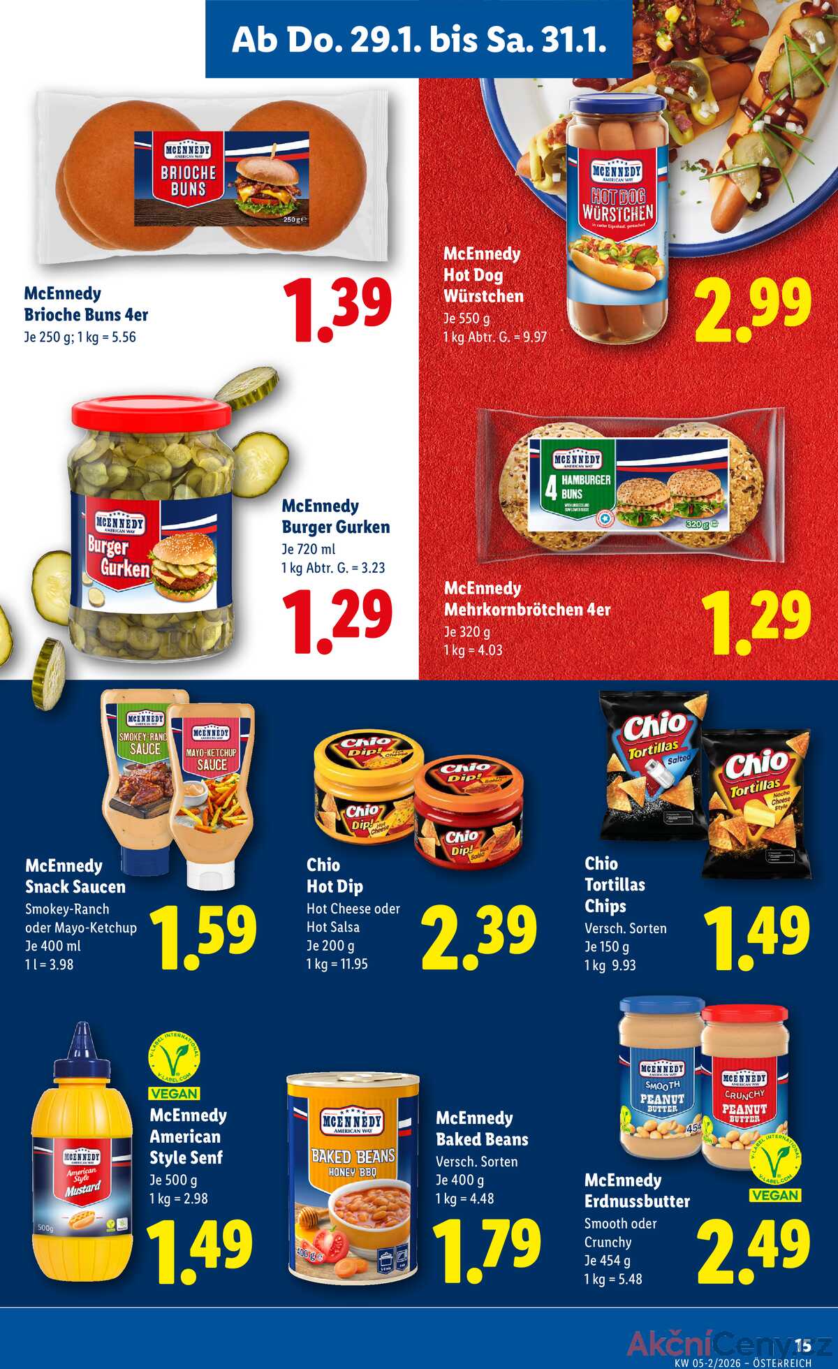 Leták Lidl Rakousko 29.1.-4.2.2026 strana 17