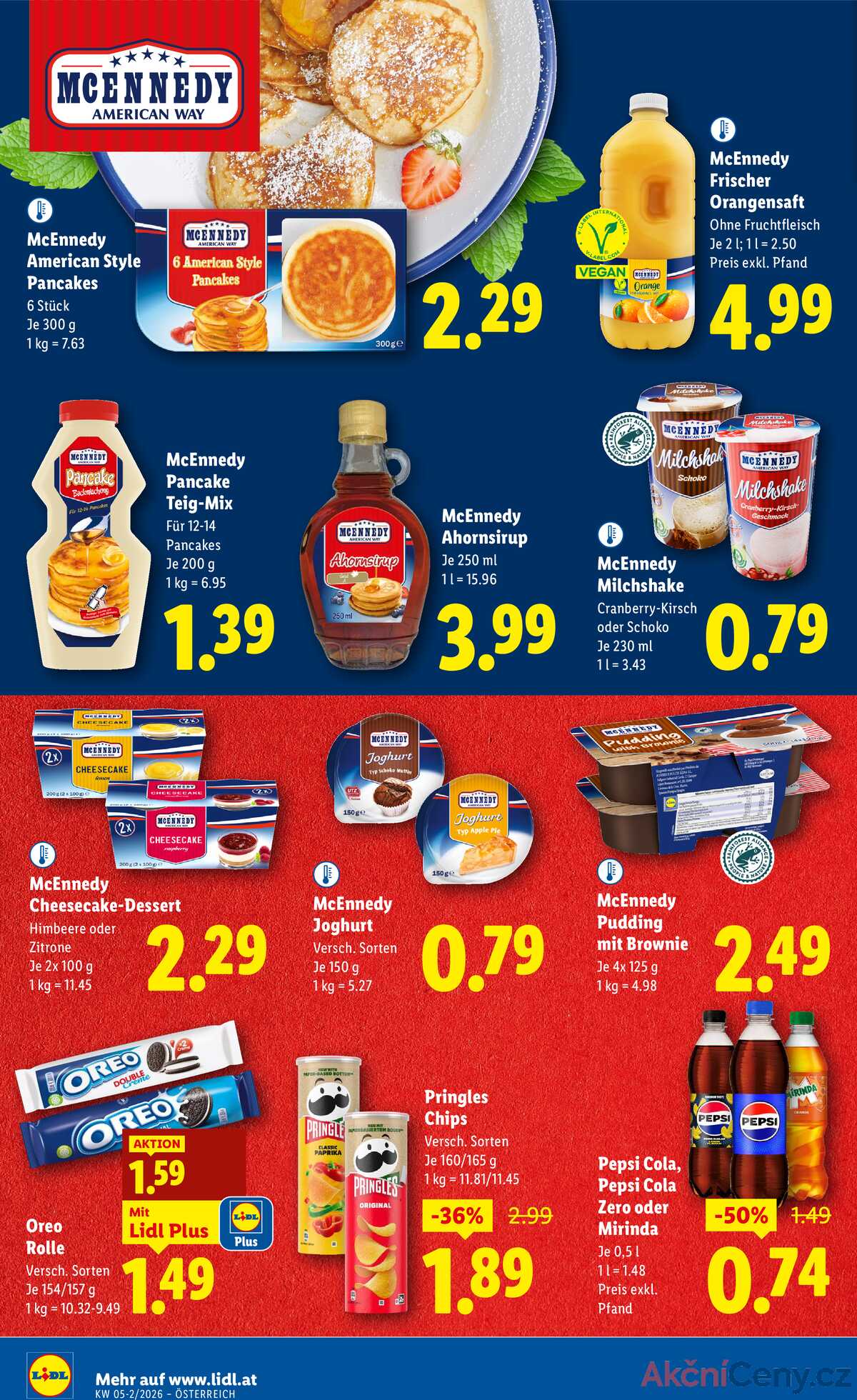 Leták Lidl Rakousko 29.1.-4.2.2026 strana 18