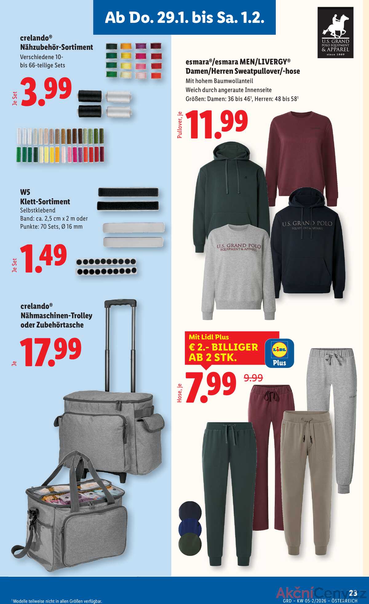 Leták Lidl Rakousko 29.1.-4.2.2026 strana 25