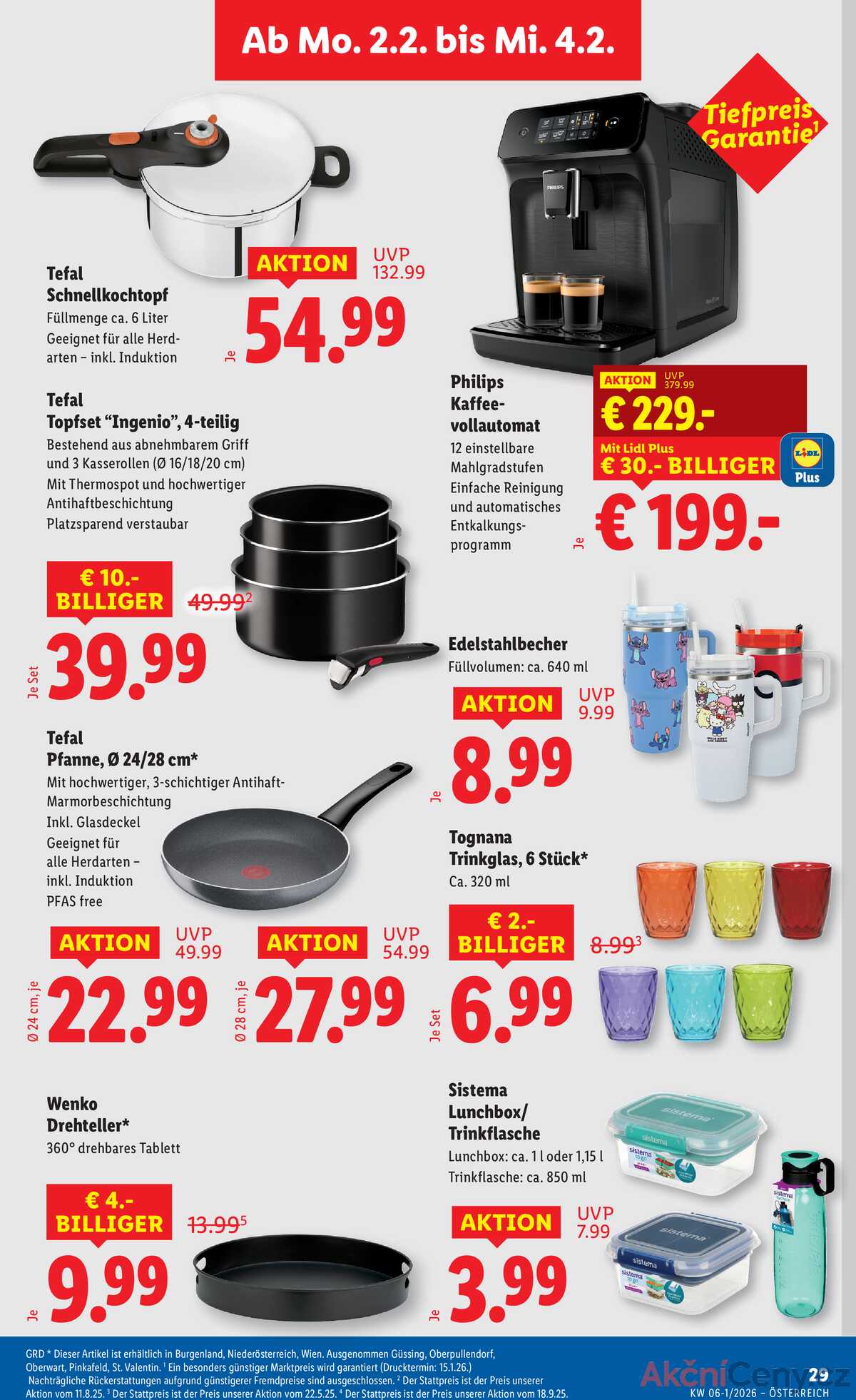 Leták Lidl Rakousko 29.1.-4.2.2026 strana 33