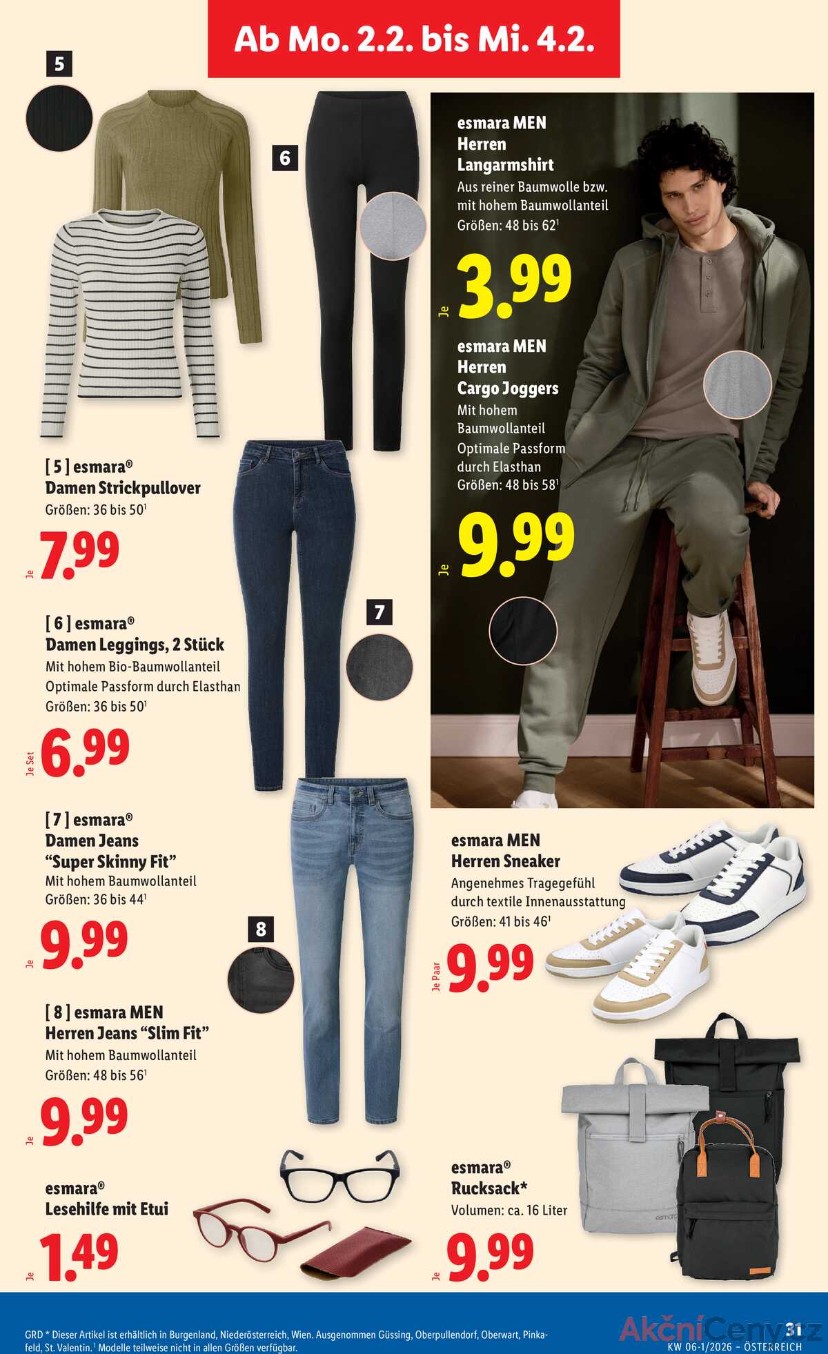 Leták Lidl Rakousko 29.1.-4.2.2026 strana 35