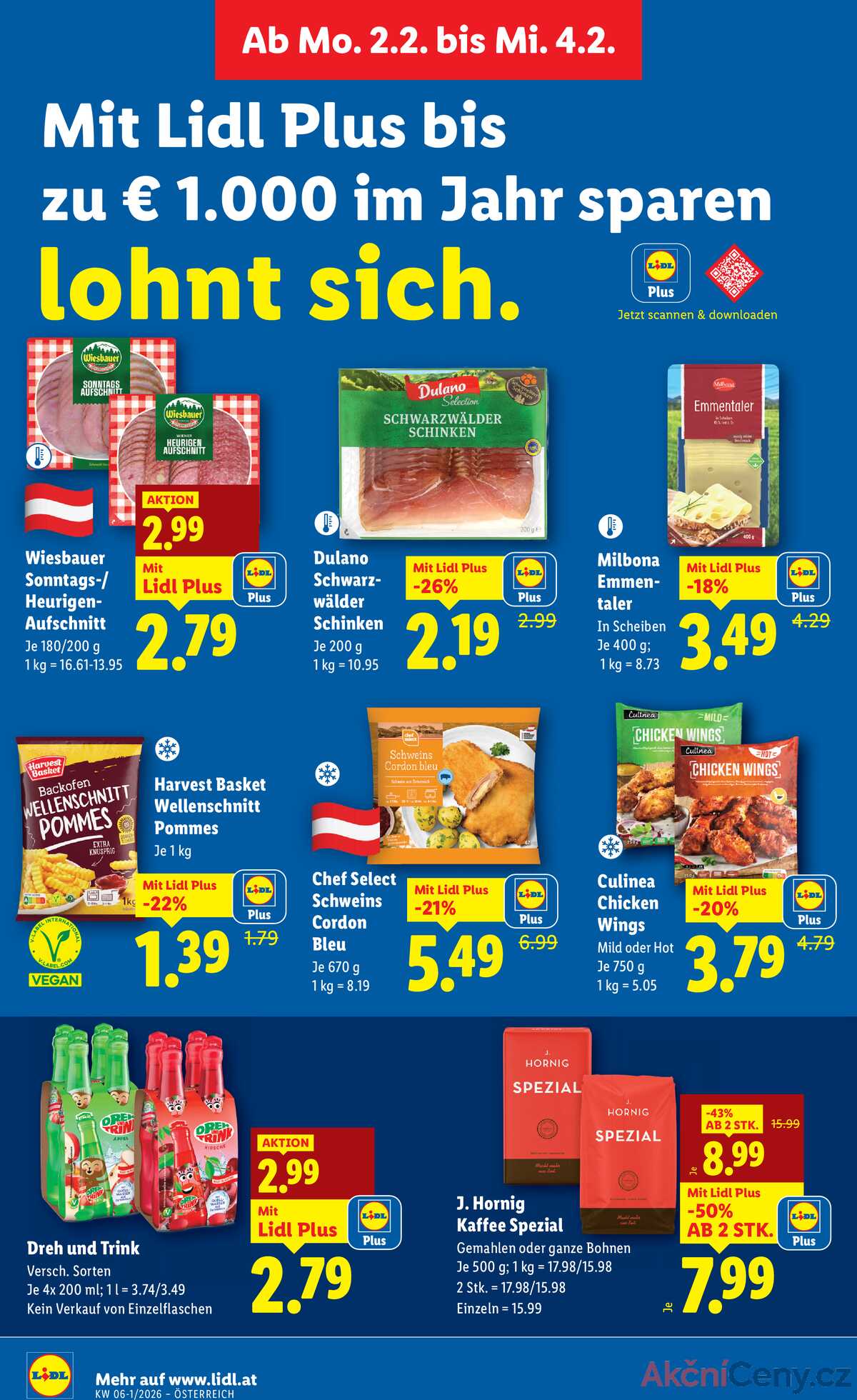Leták Lidl Rakousko 29.1.-4.2.2026 strana 40