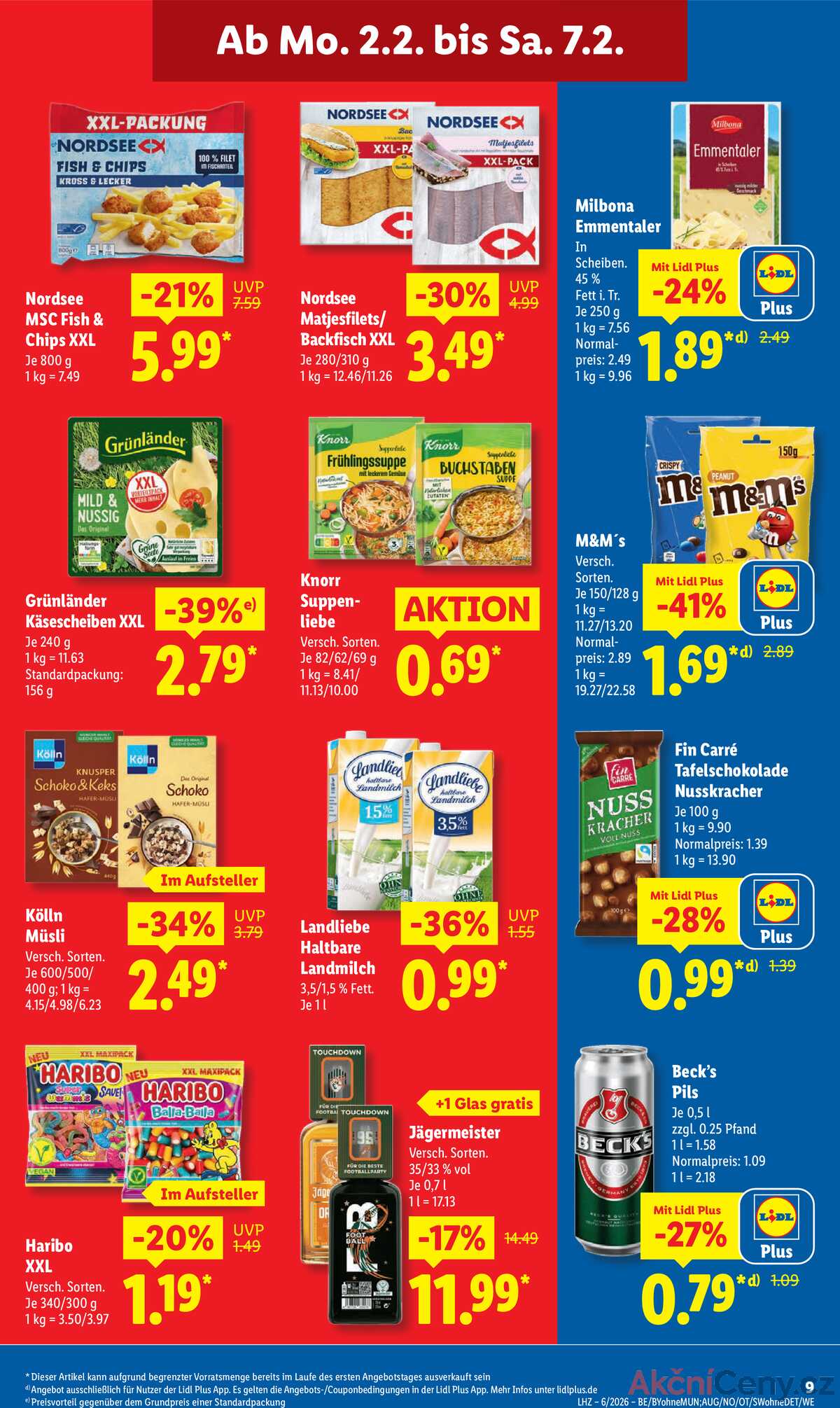Leták Lidl Německo 2.2.-7.2.2026 strana 13