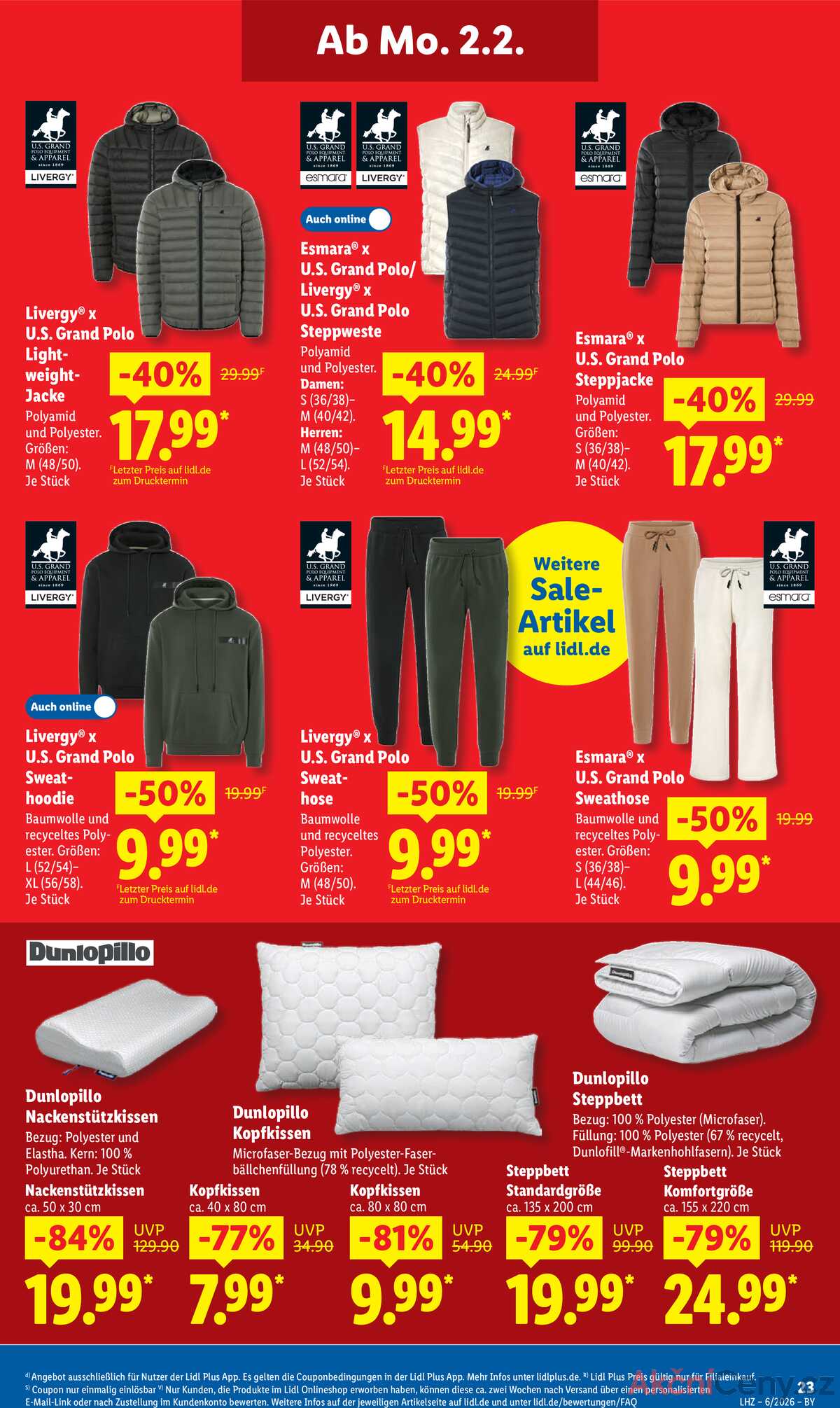 Leták Lidl Německo 2.2.-7.2.2026 strana 33