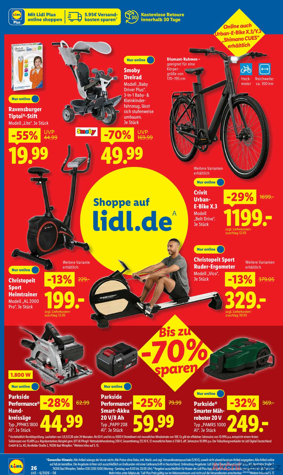 Leták Lidl Německo 2.2.-7.2.2026 strana 36