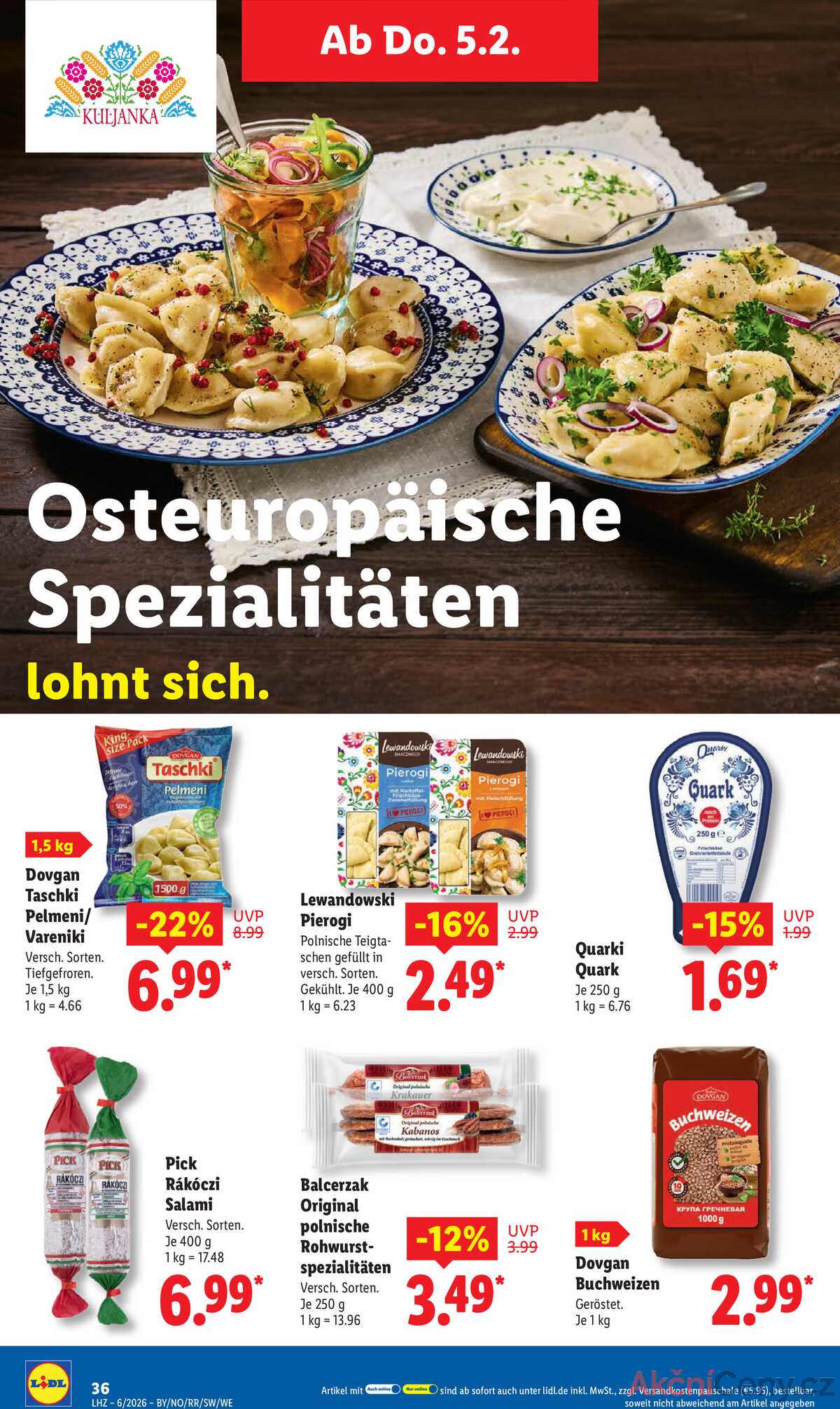 Leták Lidl Německo 2.2.-7.2.2026 strana 50