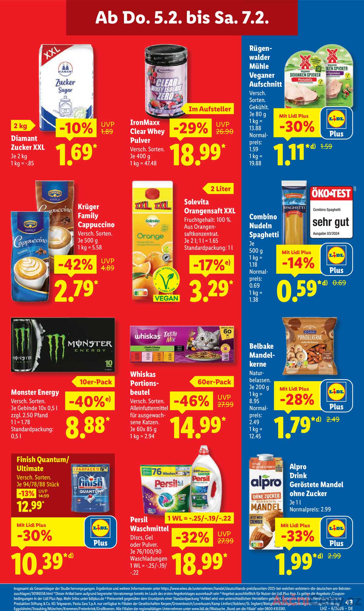 Leták Lidl Německo 2.2.-7.2.2026 strana 61