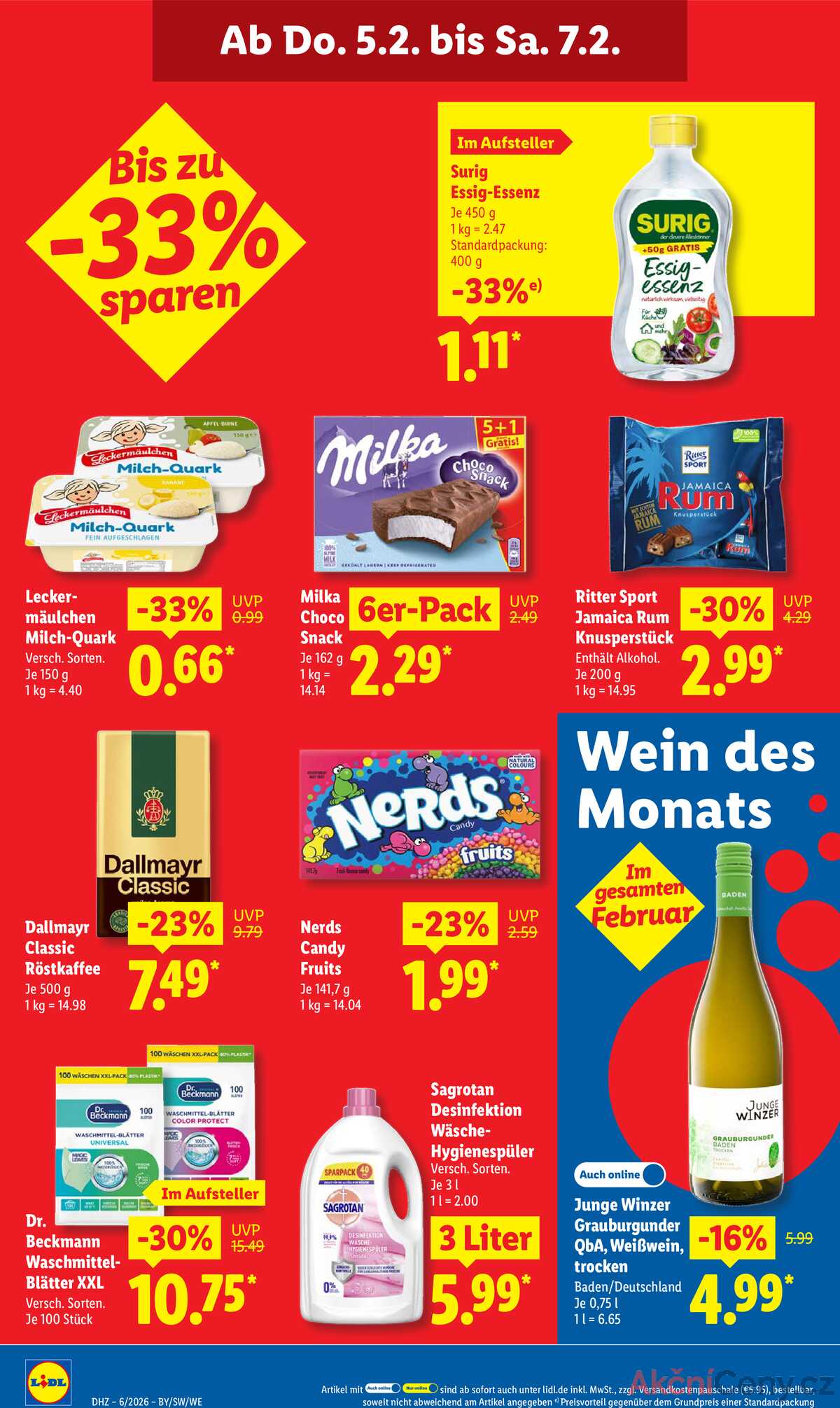 Leták Lidl Německo 2.2.-7.2.2026 strana 62