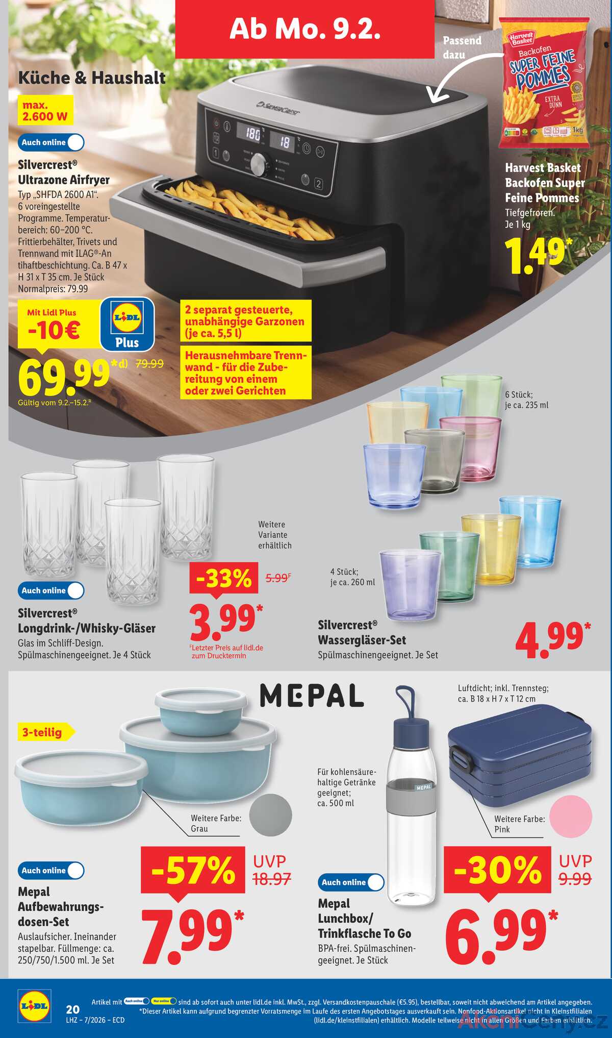 Leták Lidl Německo 9.2.-14.2.2026 strana 8
