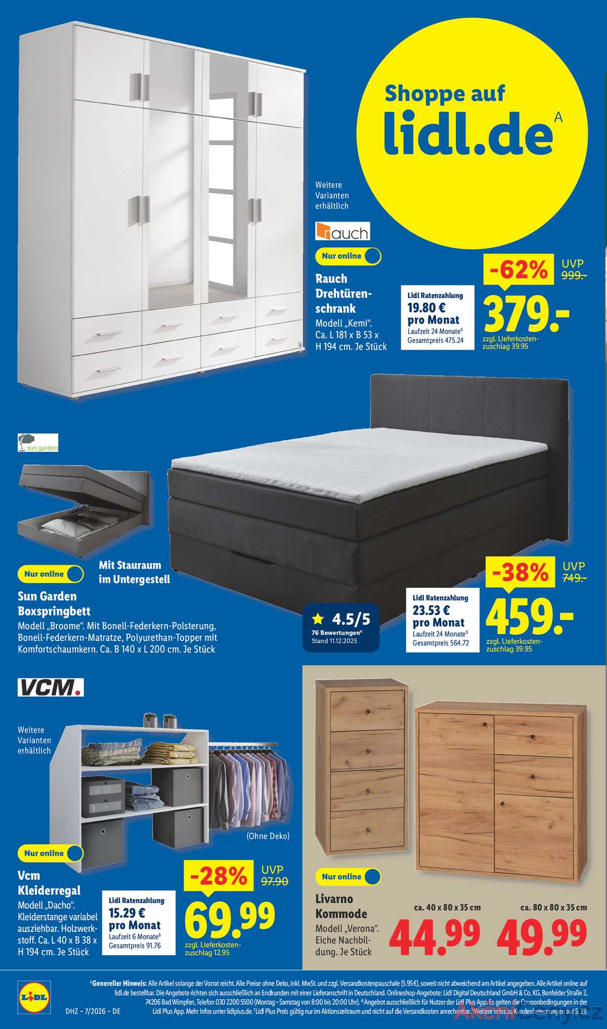 Leták Lidl Německo 9.2.-14.2.2026 strana 10