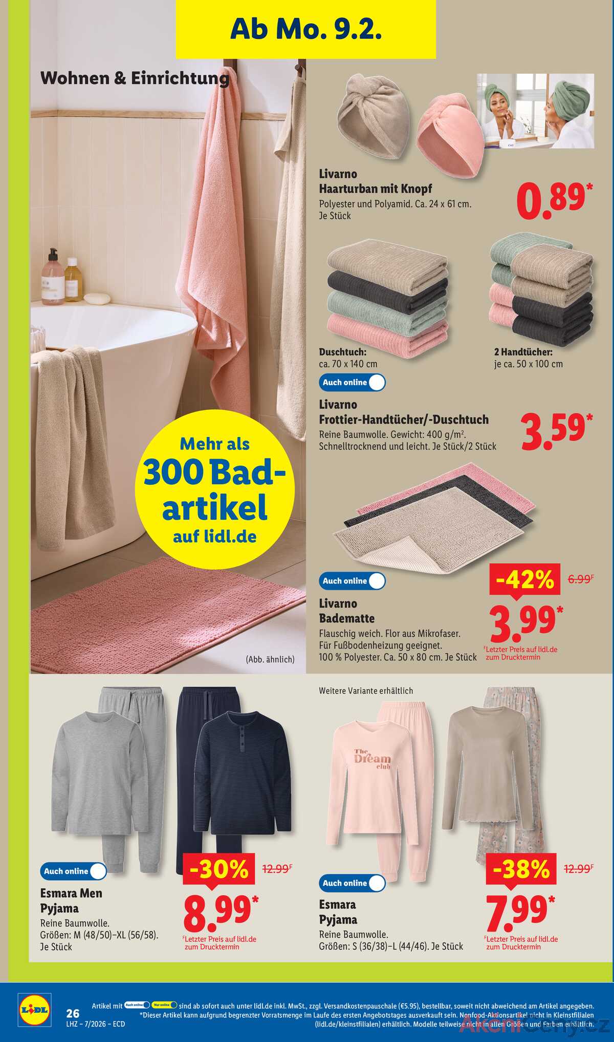 Leták Lidl Německo 9.2.-14.2.2026 strana 16