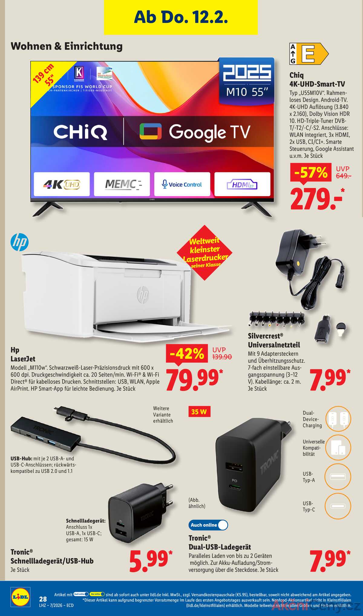 Leták Lidl Německo 9.2.-14.2.2026 strana 18