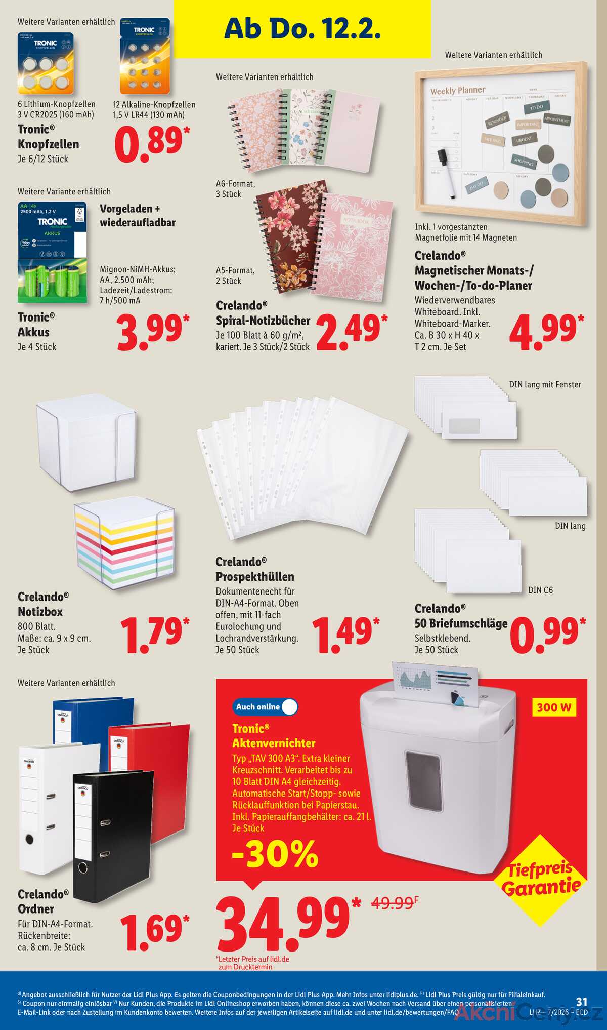 Leták Lidl Německo 9.2.-14.2.2026 strana 21