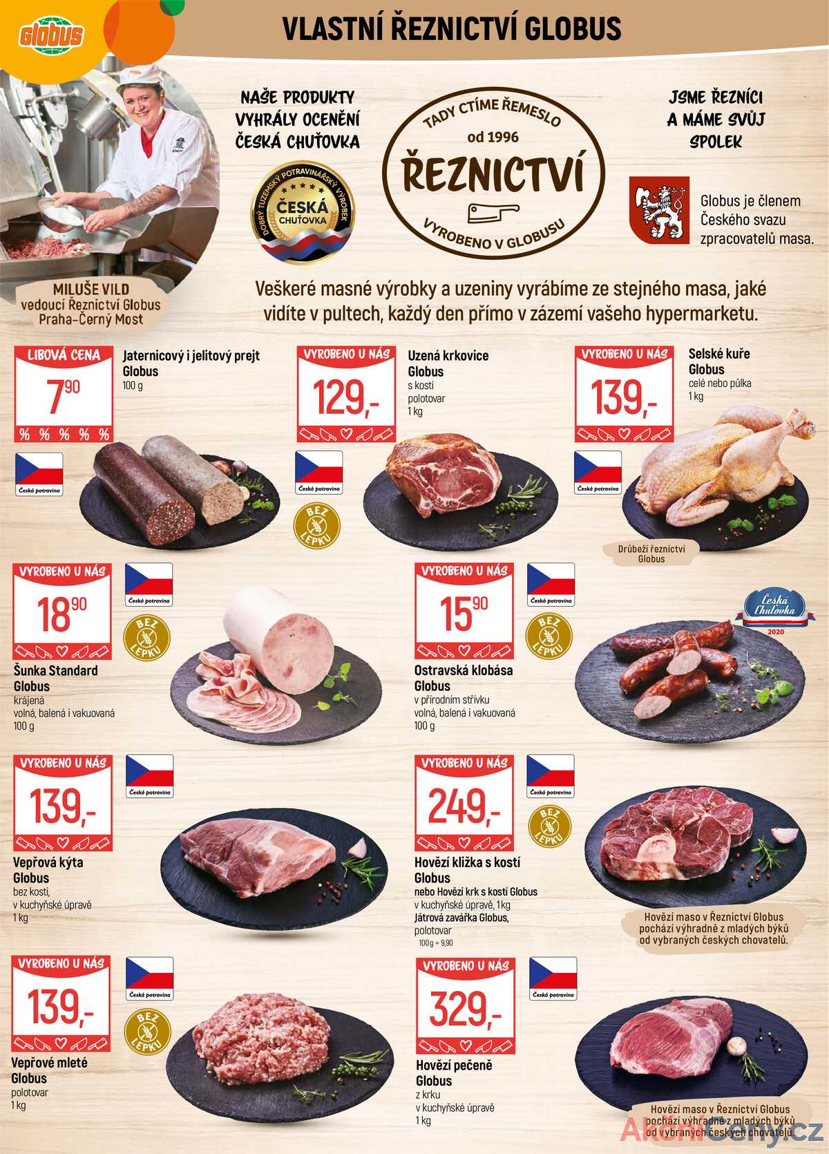 Akční leták Globus 28.1. - 3.2.2026 - Globus Praha - Centrum Černý Most strana 5