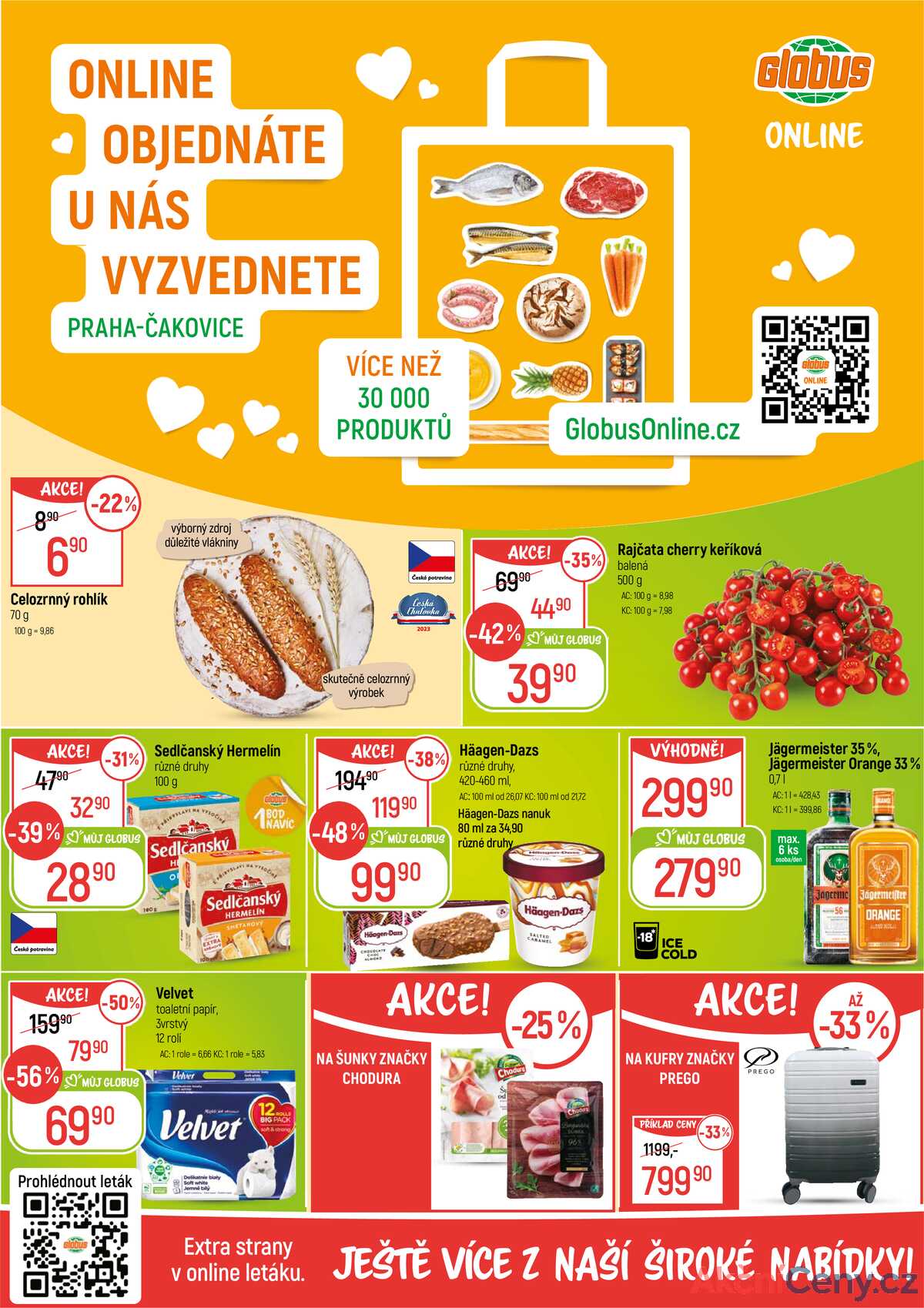 Akční leták Globus 28.1. - 3.2.2026 - Globus Praha - Čakovice strana 2