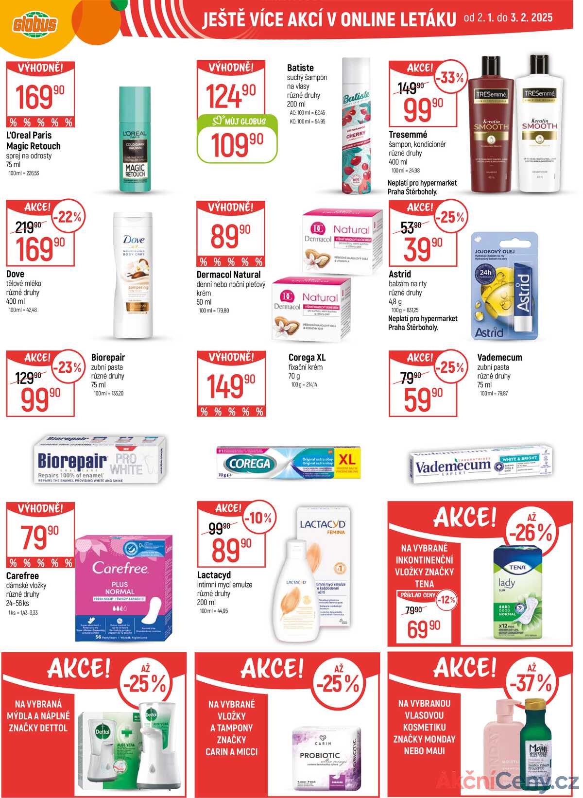 Akční leták Globus 28.1. - 3.2.2026 - Globus Praha - Zličín strana 35