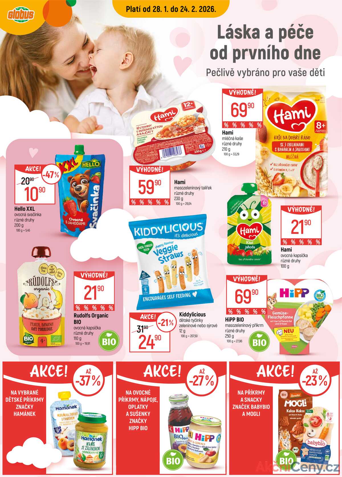 Akční leták Globus 28.1. - 24.2.2026 - Globus Havířov strana 1