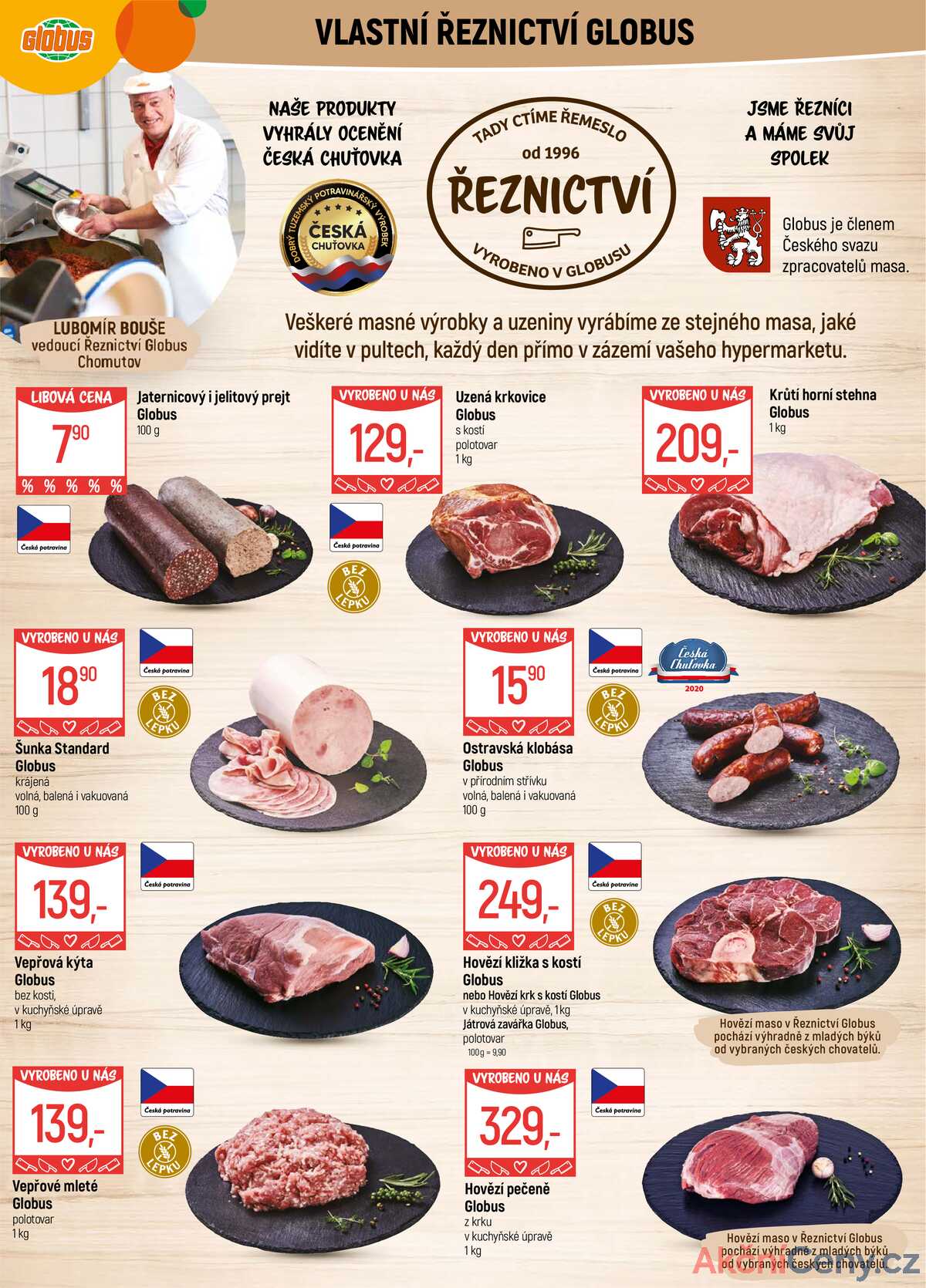 Akční leták Globus 28.1. - 3.2.2026 - Globus Chomutov strana 5