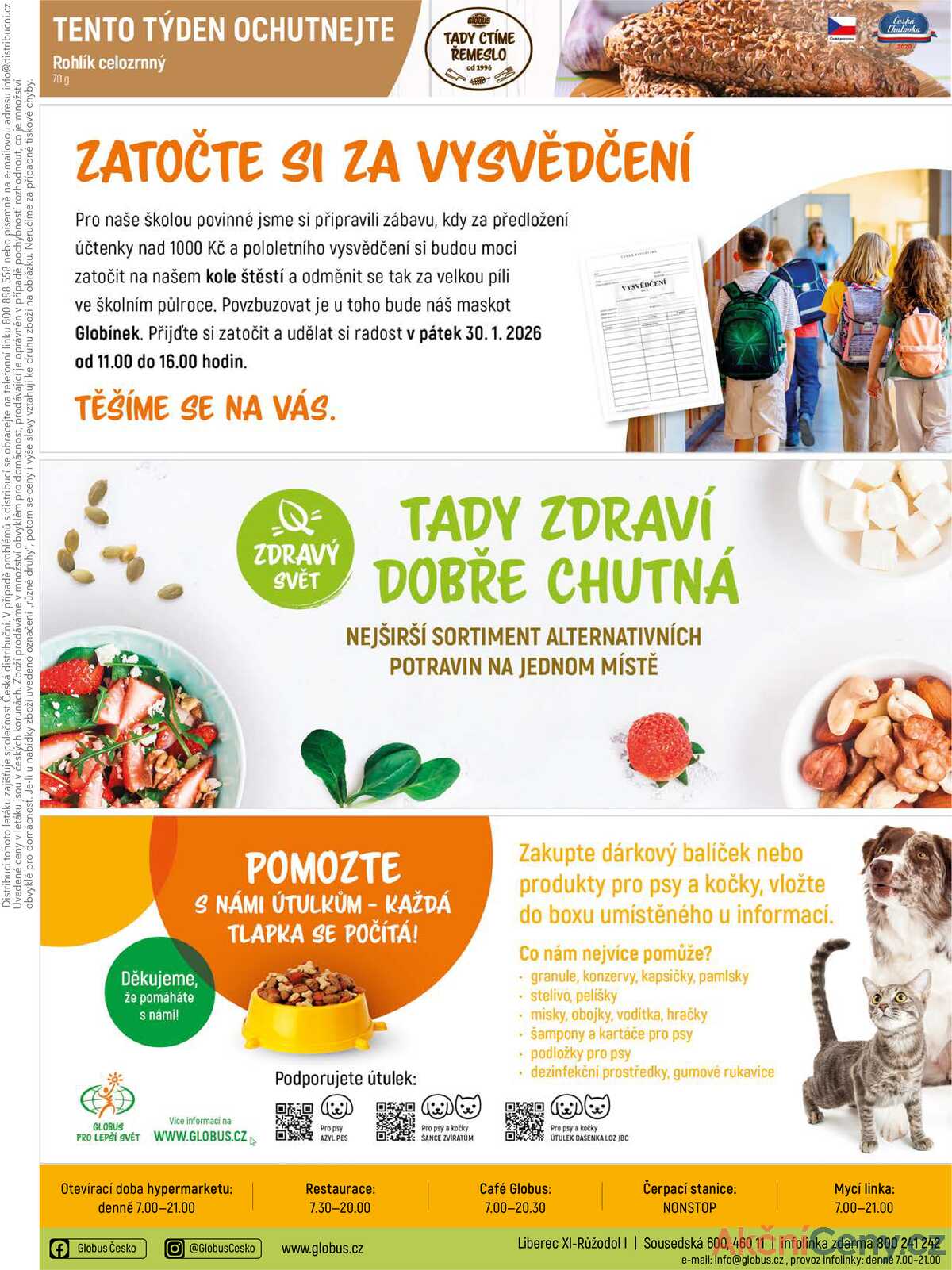 Akční leták Globus 28.1. - 3.2.2026 - Globus Liberec strana 31
