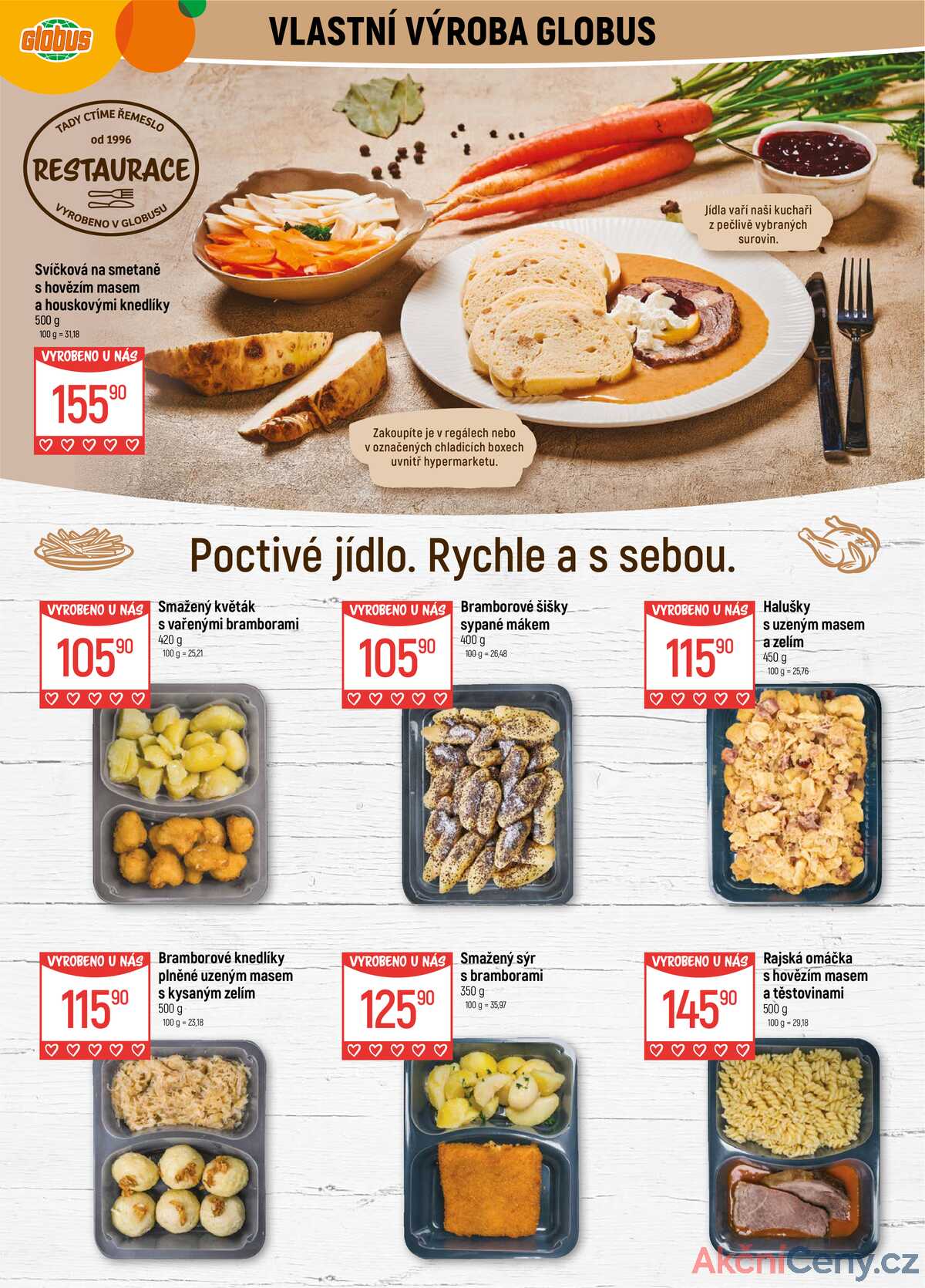 Akční leták Globus 28.1. - 3.2.2026 - Globus Liberec strana 1