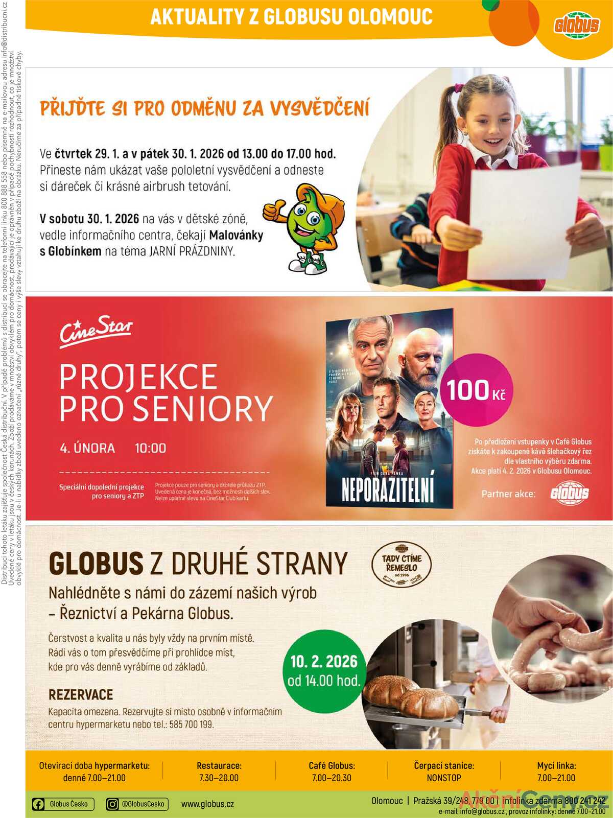 Akční leták Globus 28.1. - 3.2.2026 - Globus Olomouc strana 31
