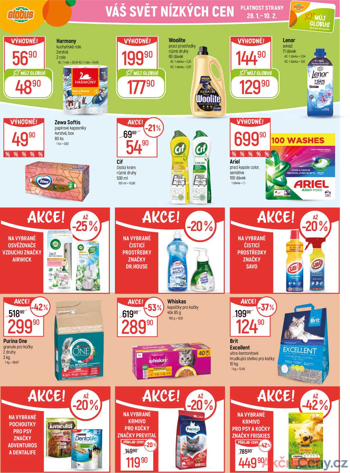 Akční leták Globus 28.1. - 3.2.2026 - Globus Opava strana 26