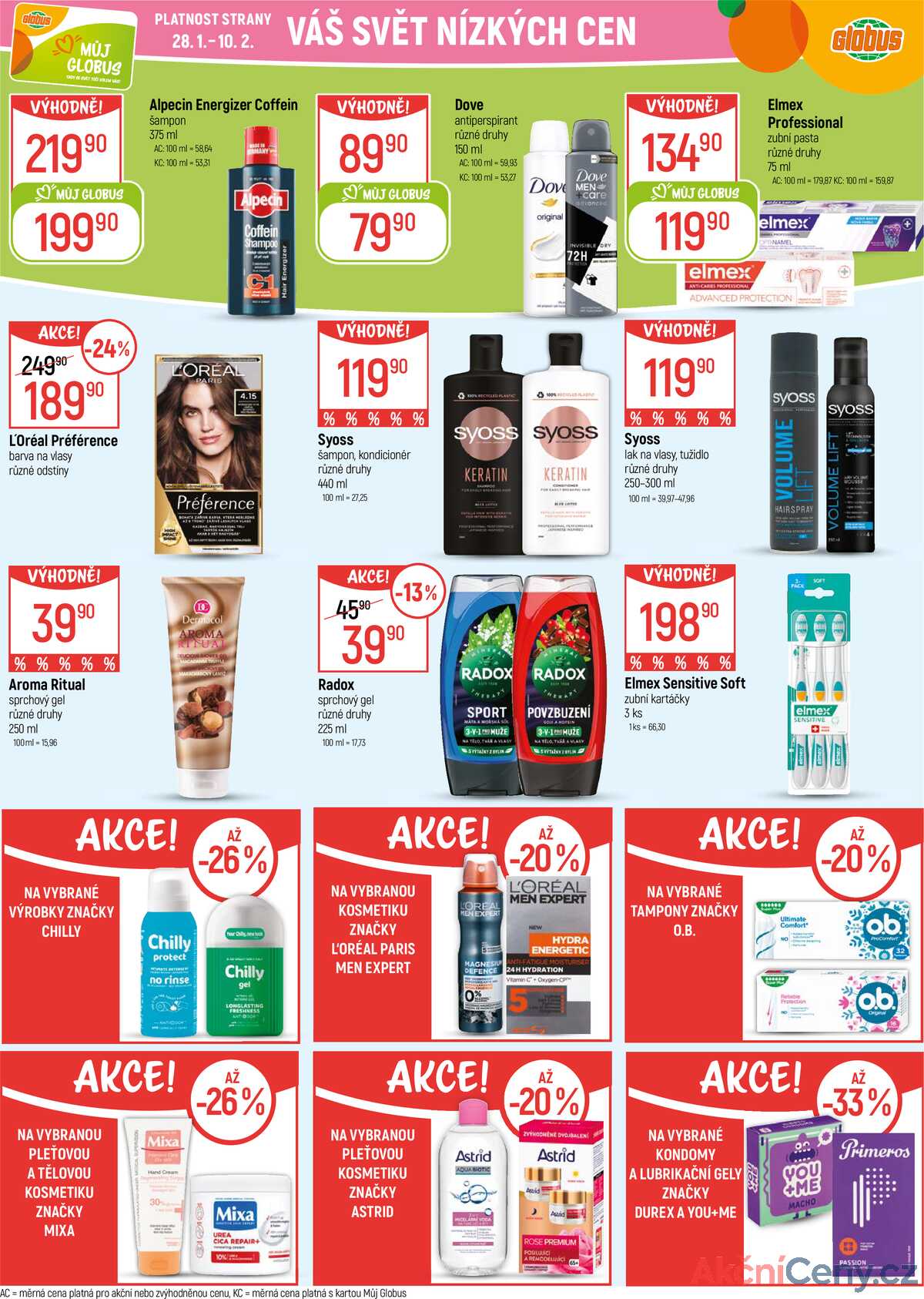 Akční leták Globus 28.1. - 3.2.2026 - Globus Chotíkov u Plzně strana 25