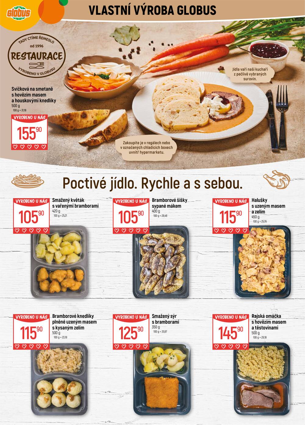 Akční leták Globus 28.1. - 3.2.2026 - Globus Chotíkov u Plzně