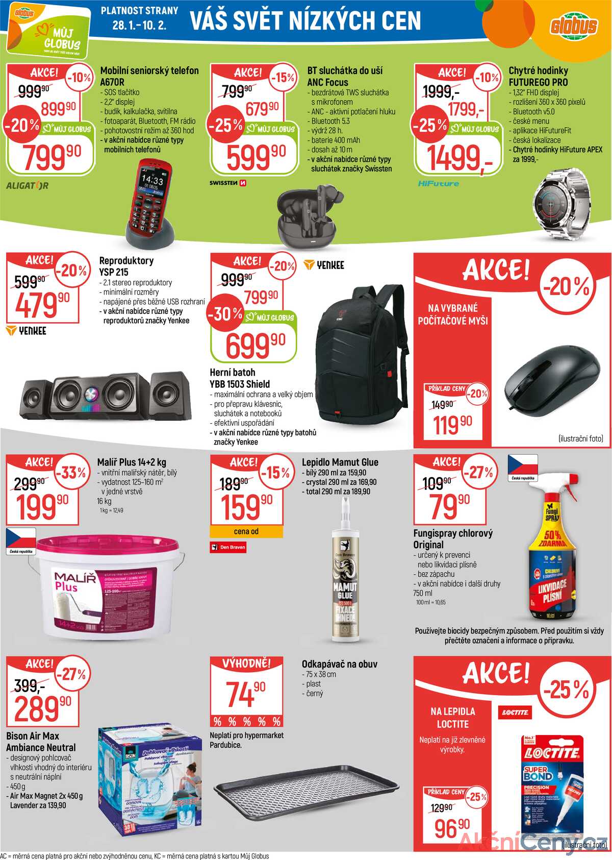 Akční leták Globus 28.1. - 3.2.2026 - Globus Trmice u Ústí nad Labem strana 29