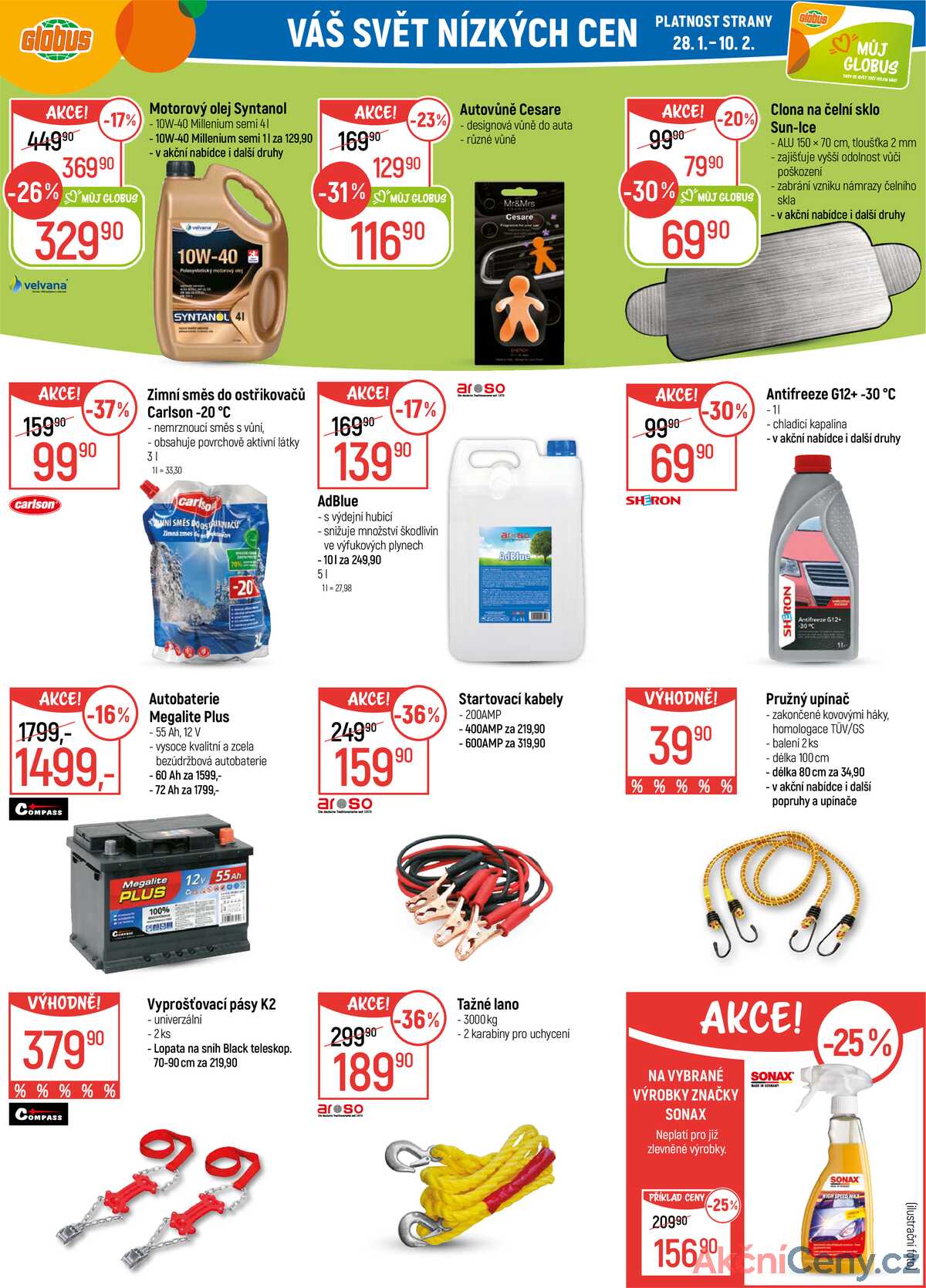 Akční leták Globus 28.1. - 3.2.2026 - Globus Brno Ivanovice strana 30