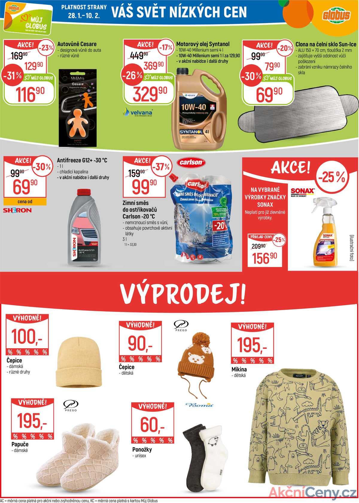 Akční leták Globus 28.1. - 3.2.2026 - Globus Praha - Štěrboholy strana 25