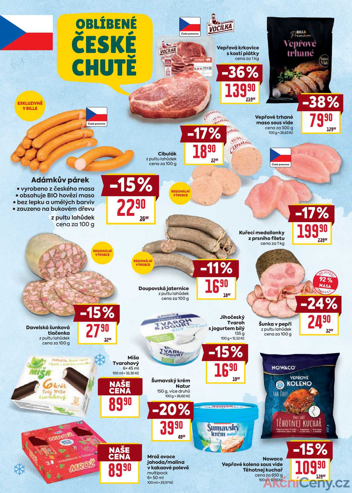 BILLA katalog Chutě světa od 21.1. do 10.2.2026 strana 30