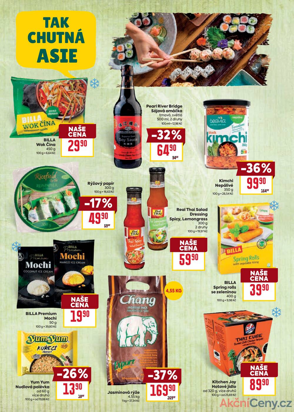 BILLA katalog Chutě světa od 21.1. do 10.2.2026