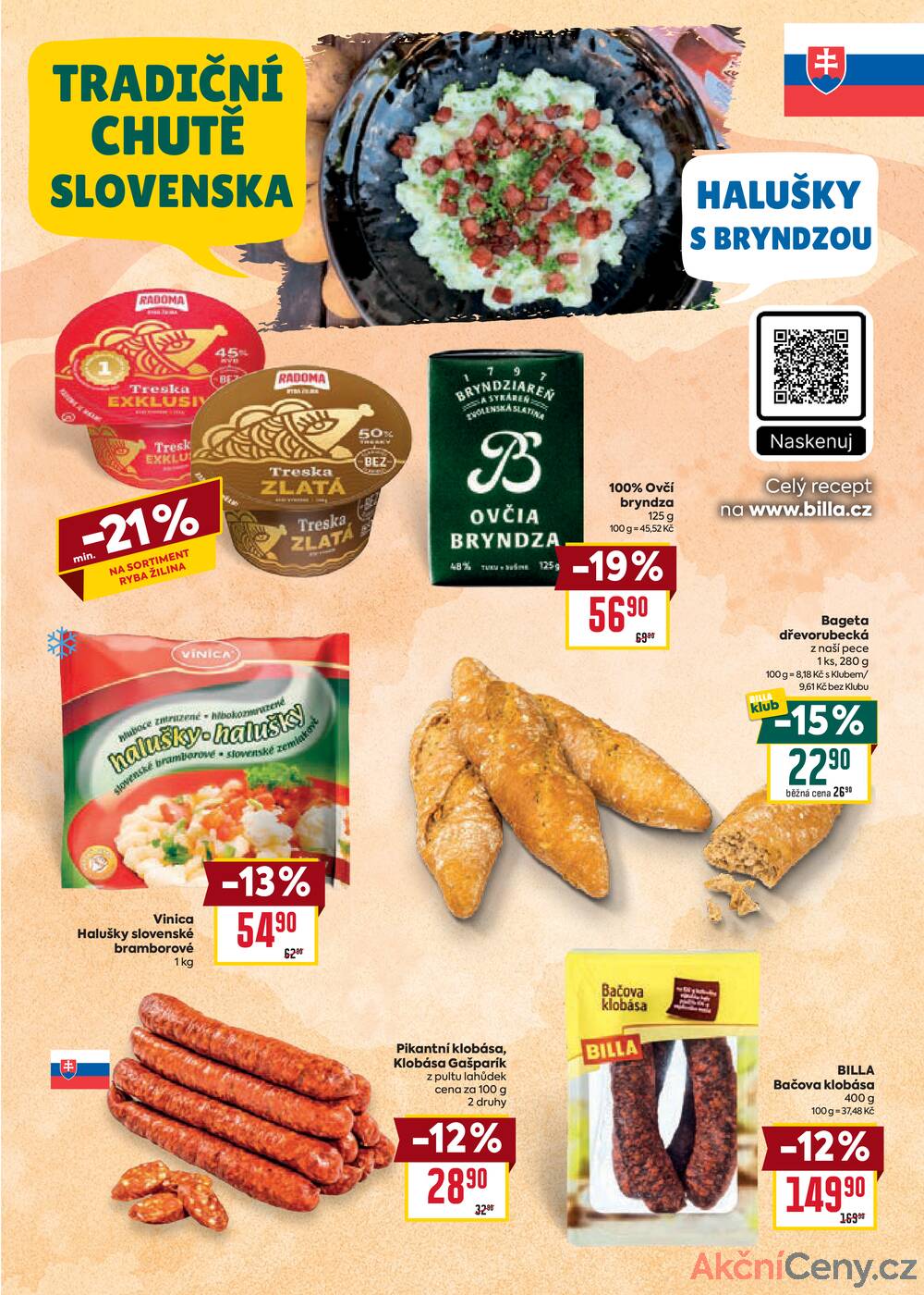 BILLA katalog Chutě světa od 21.1. do 10.2.2026