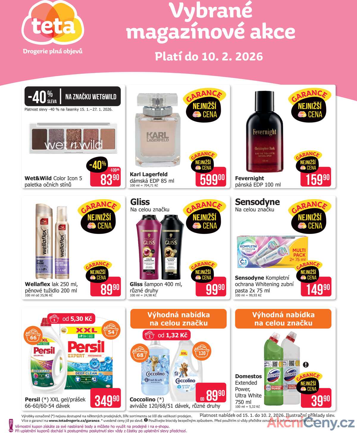 Teta drogerie Magazín od 25.1. do 10.2.2026 strana 1