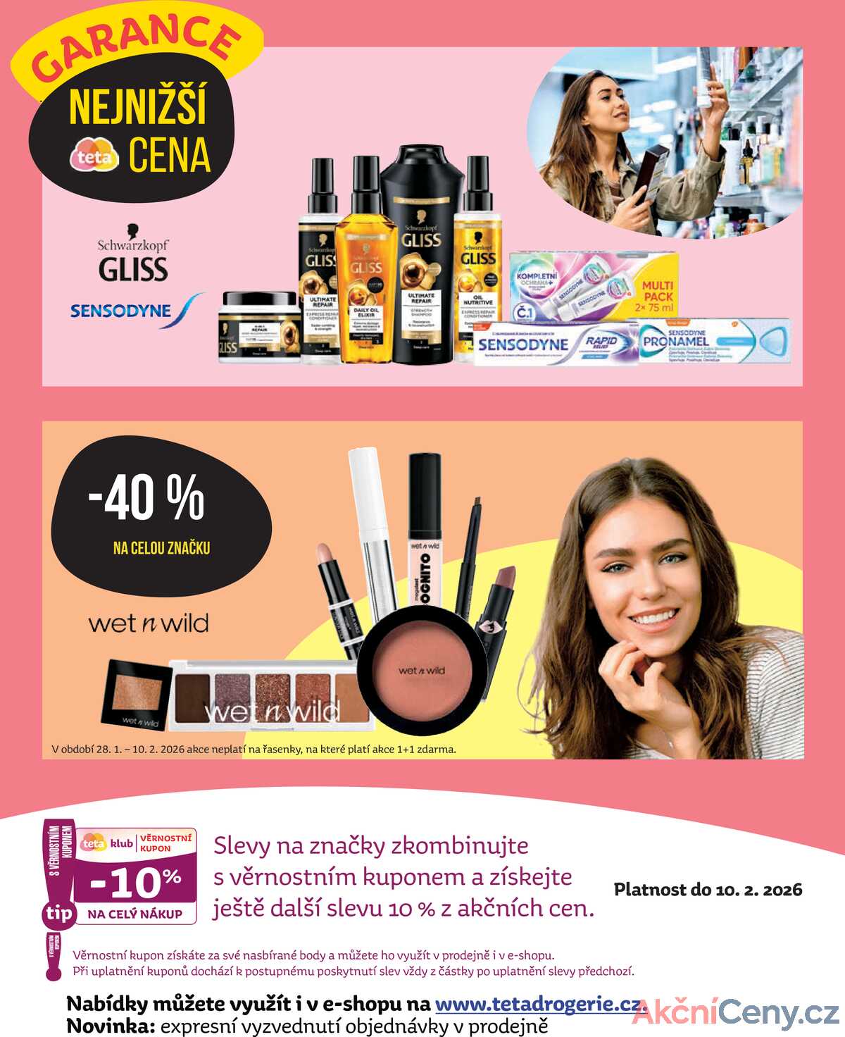 Teta drogerie Magazín od 25.1. do 10.2.2026 strana 14