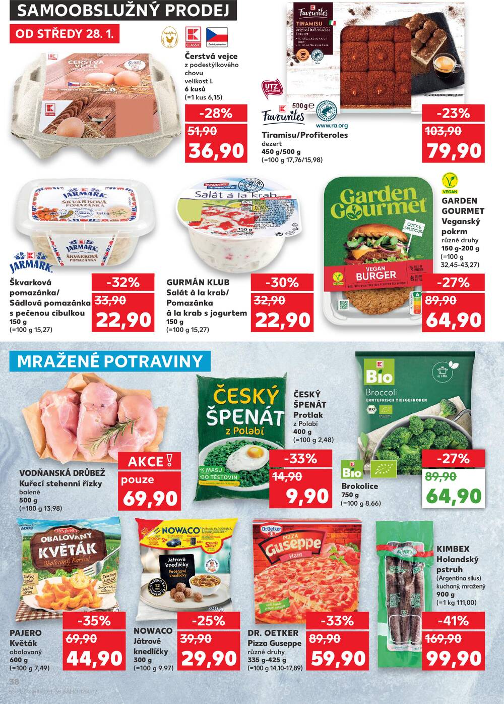 Kaufland 28.1. - 3.2. - Kaufland - Prachatice