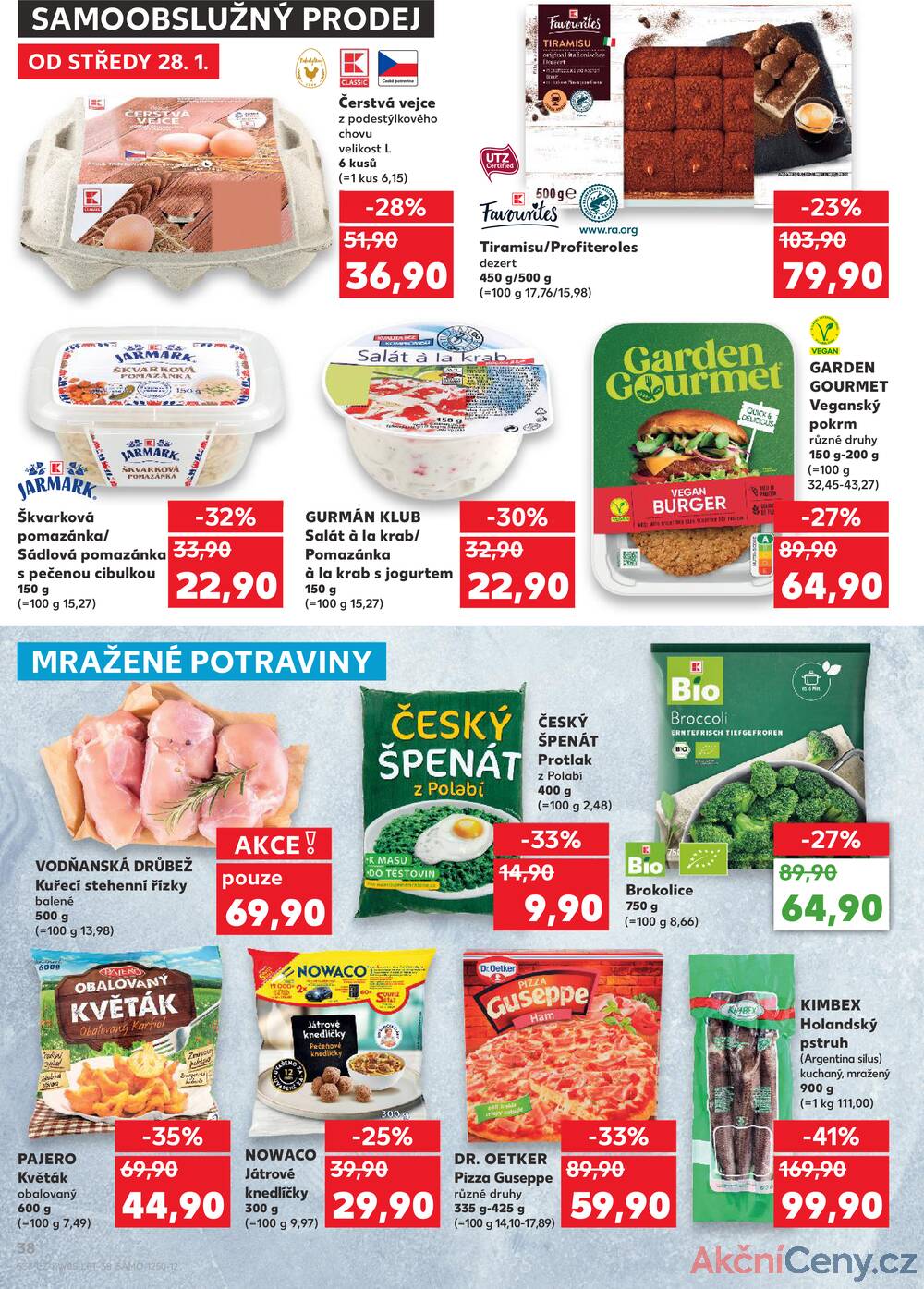 Kaufland 28.1. - 3.2. - Kaufland - Praha 3 (Jarov)
